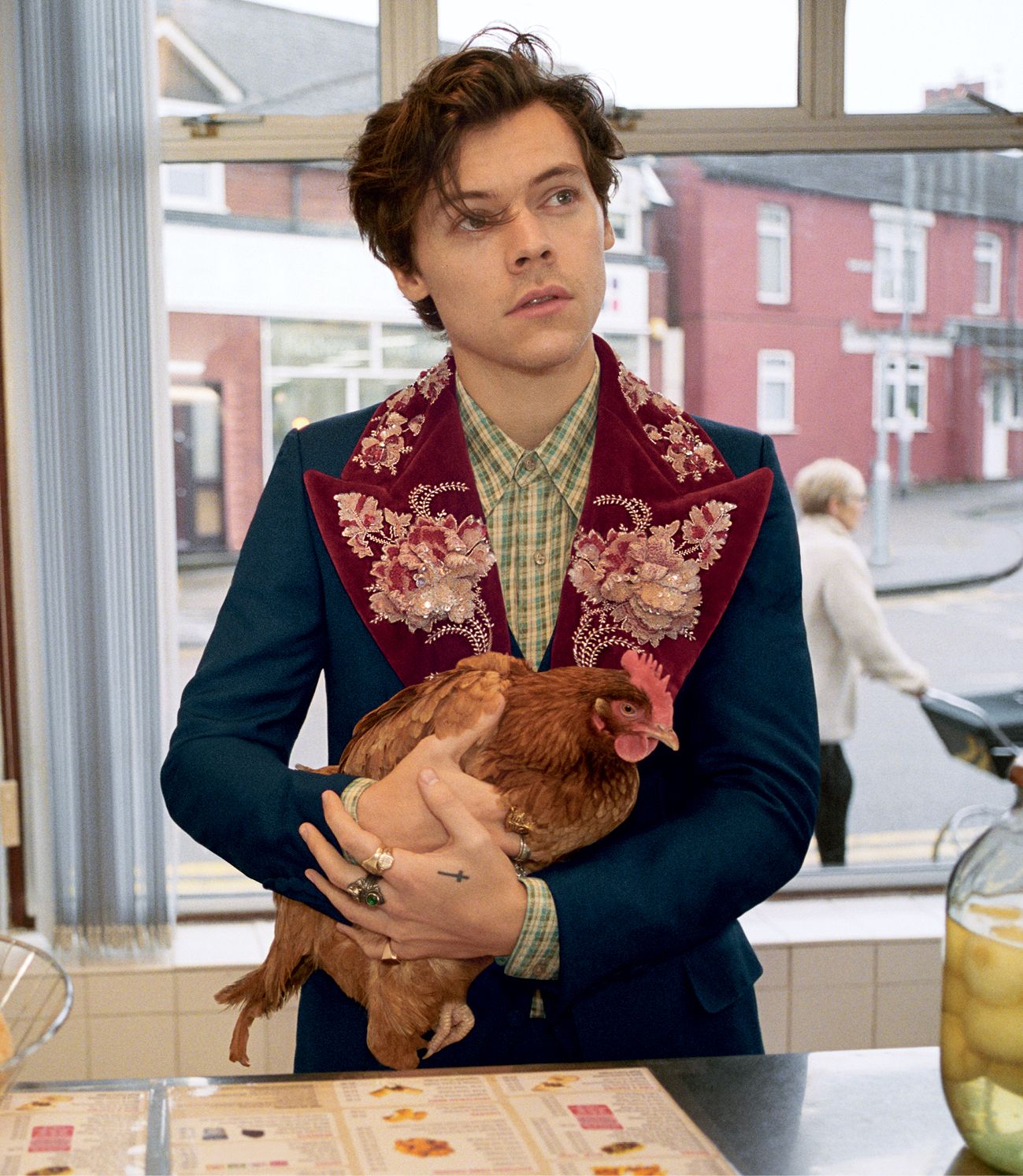 Harry Styles for Gucci Tailoring Fall 2018