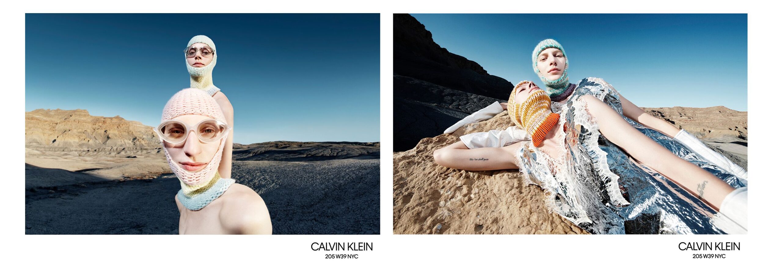 Calvin Klein 205W39NYC fall 2018 ‘Landscapes’ by Willy Vanderperre