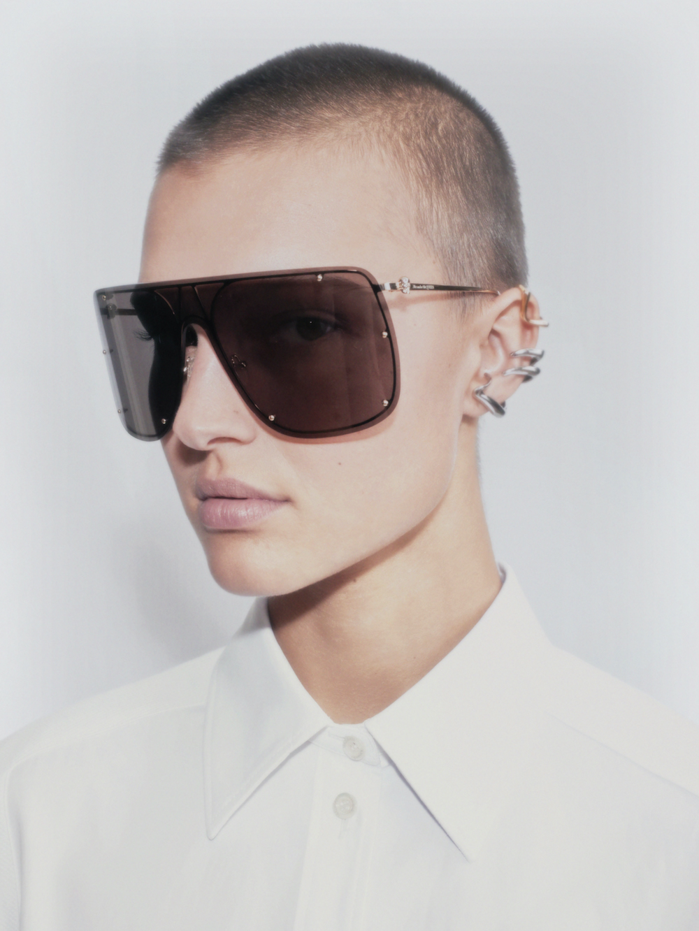 Punk is core to Alexander McQueen spring summer 2021 eyewear