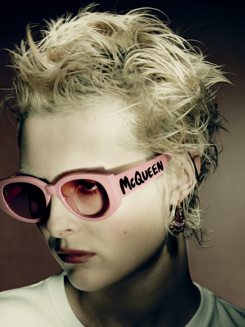 Alexander McQueen keeps punk alive with Graffiti eyewear