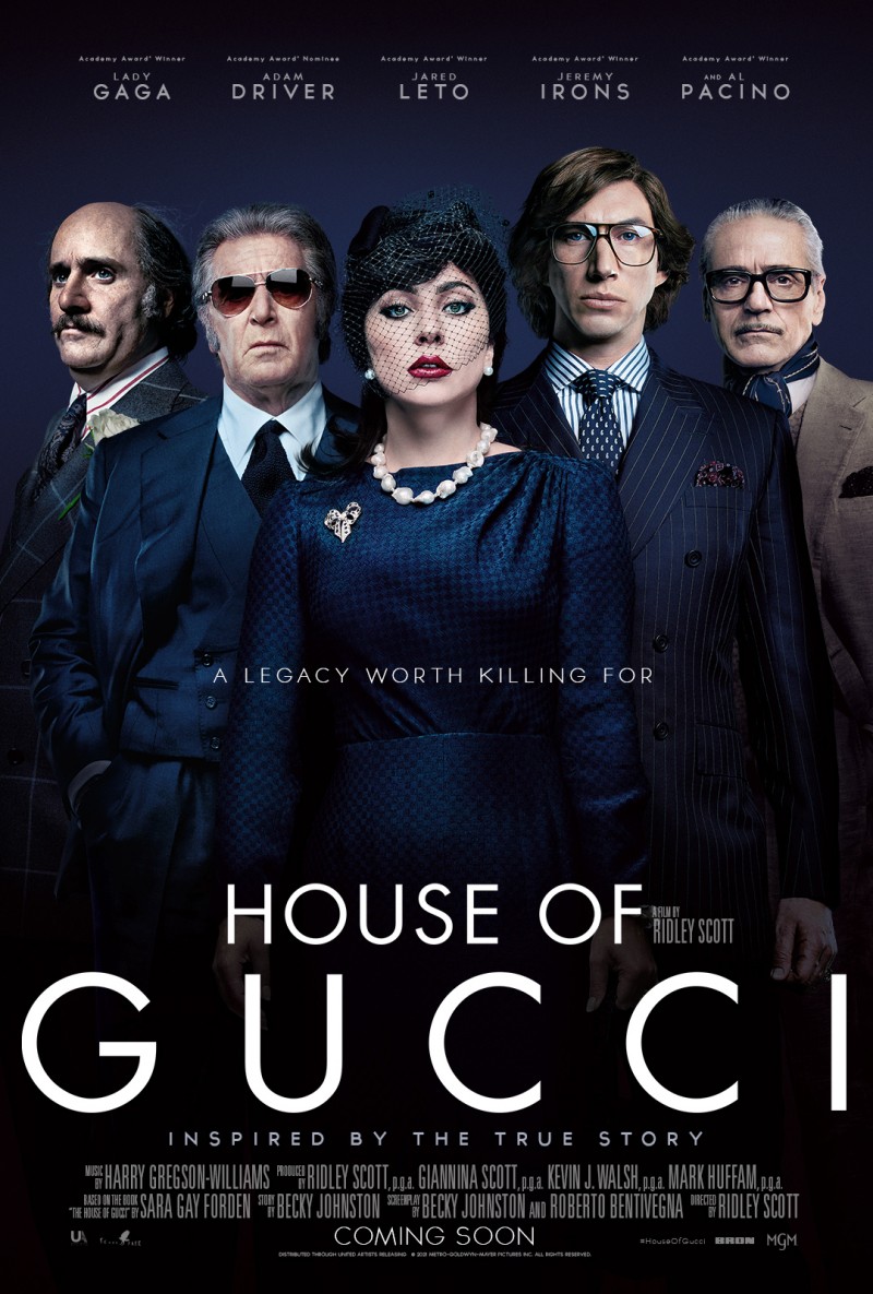 House of Gucci opens in theaters November 24