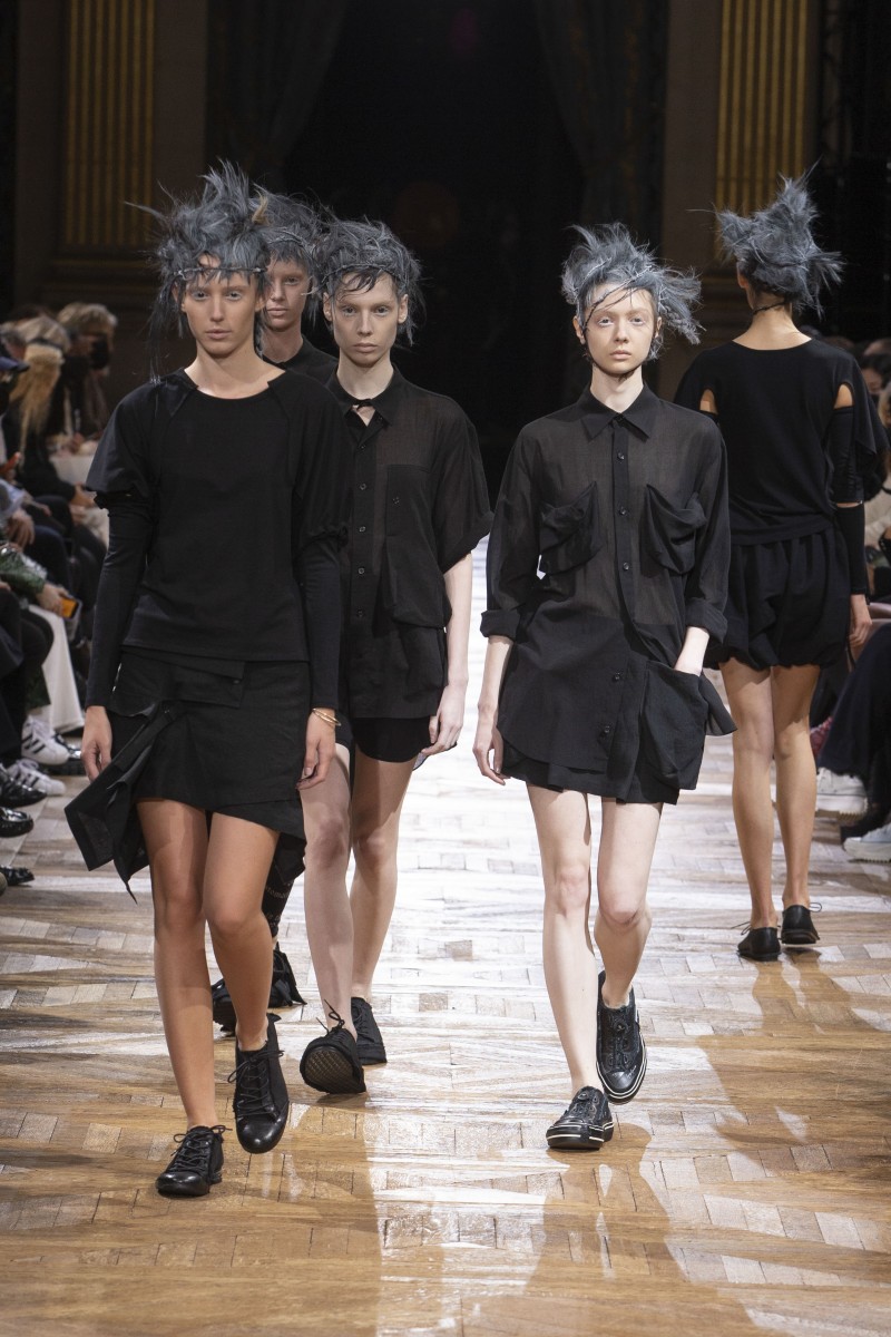 Yohji Yamamoto spring summer 2022