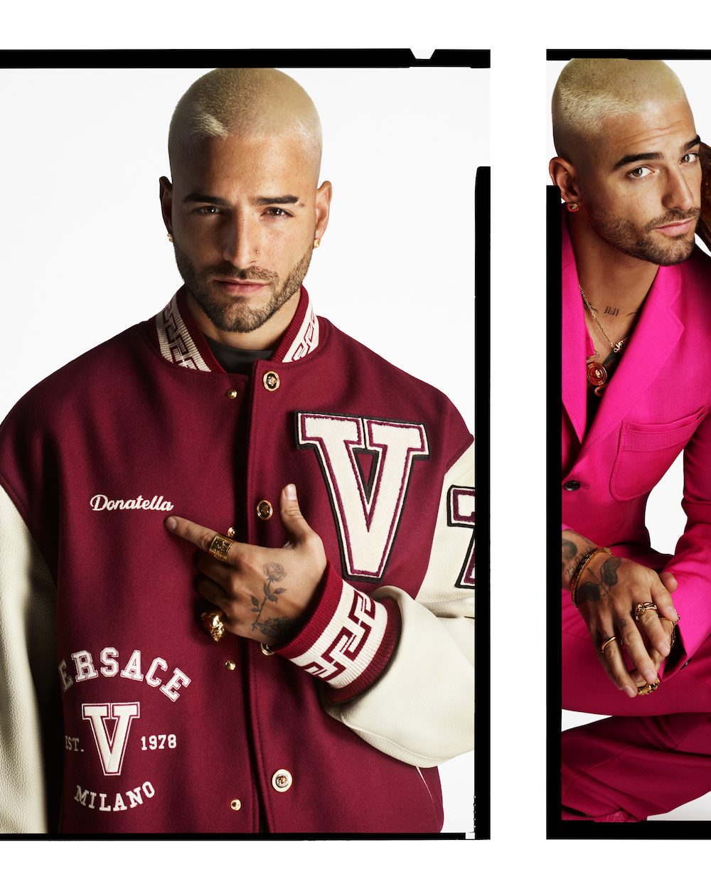 Maluma is the face of Versace men’s