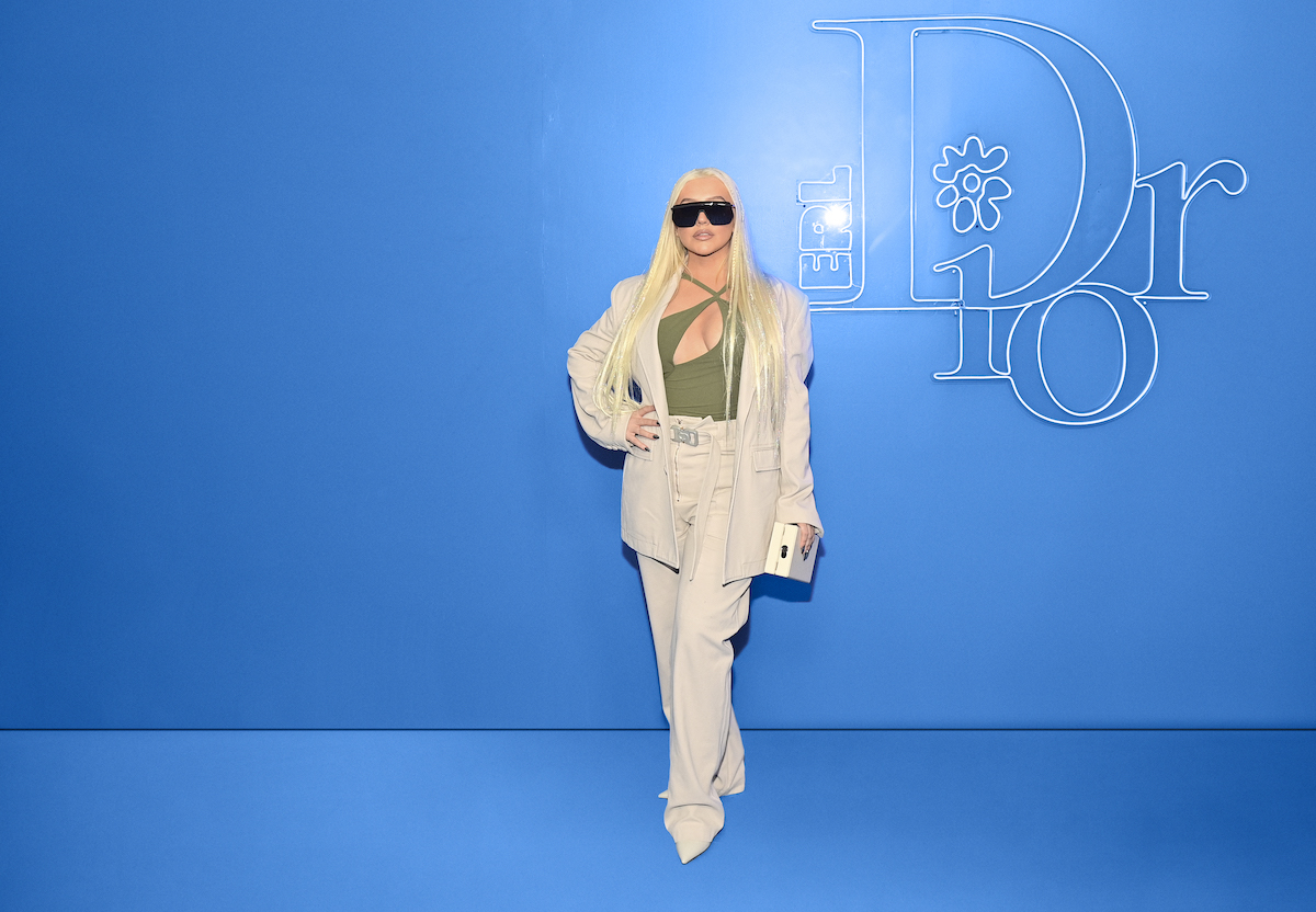 CHRISTINA AGUILERA dior spring 2023