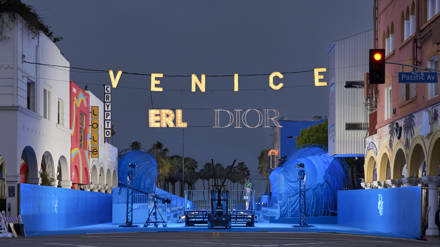 dior men's spring 2023 venice beach