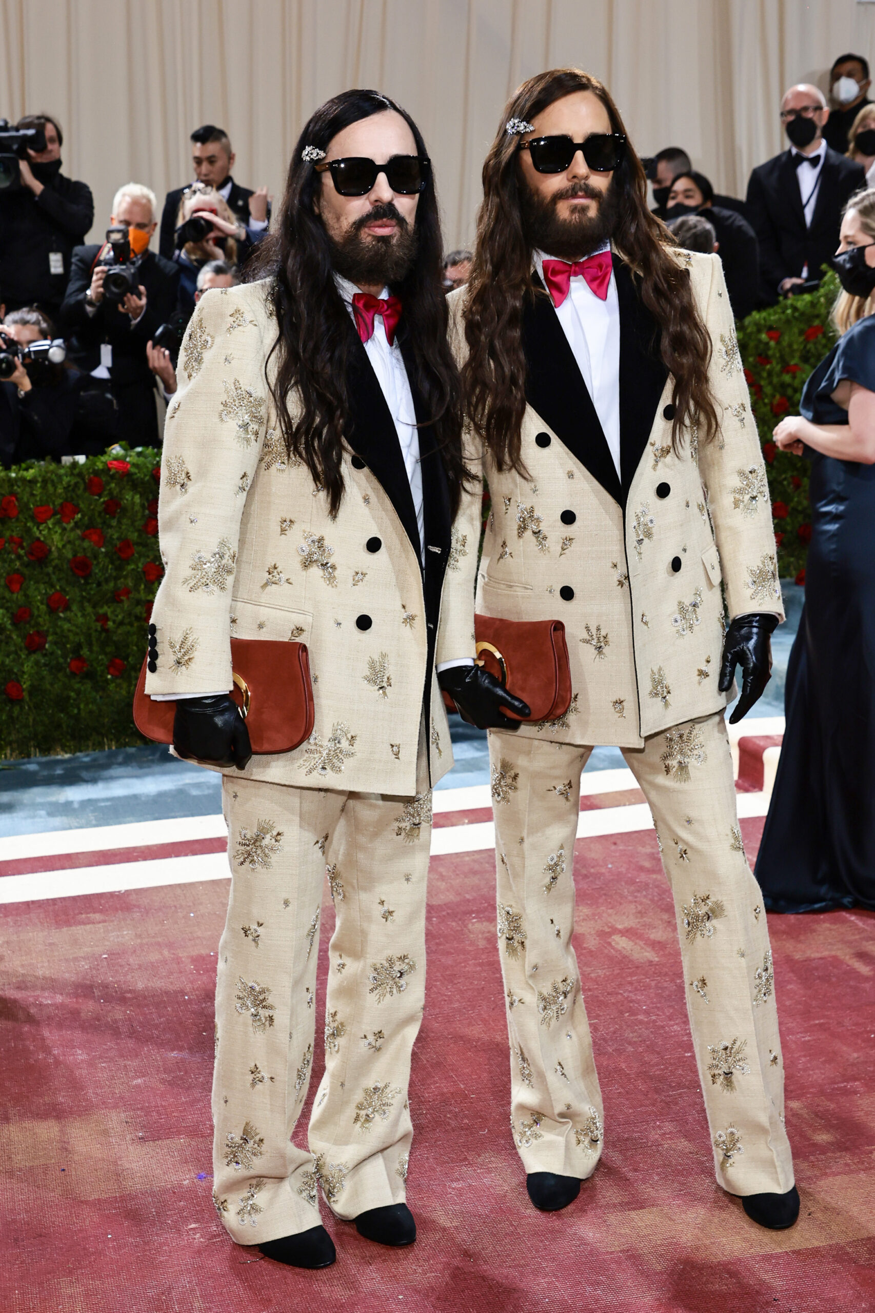 Alessandro Michele and Jared Leto wear GUCCI to The 2022 Met Gala Celebrating &quot;In America: An Anthology of Fashion&quot; 