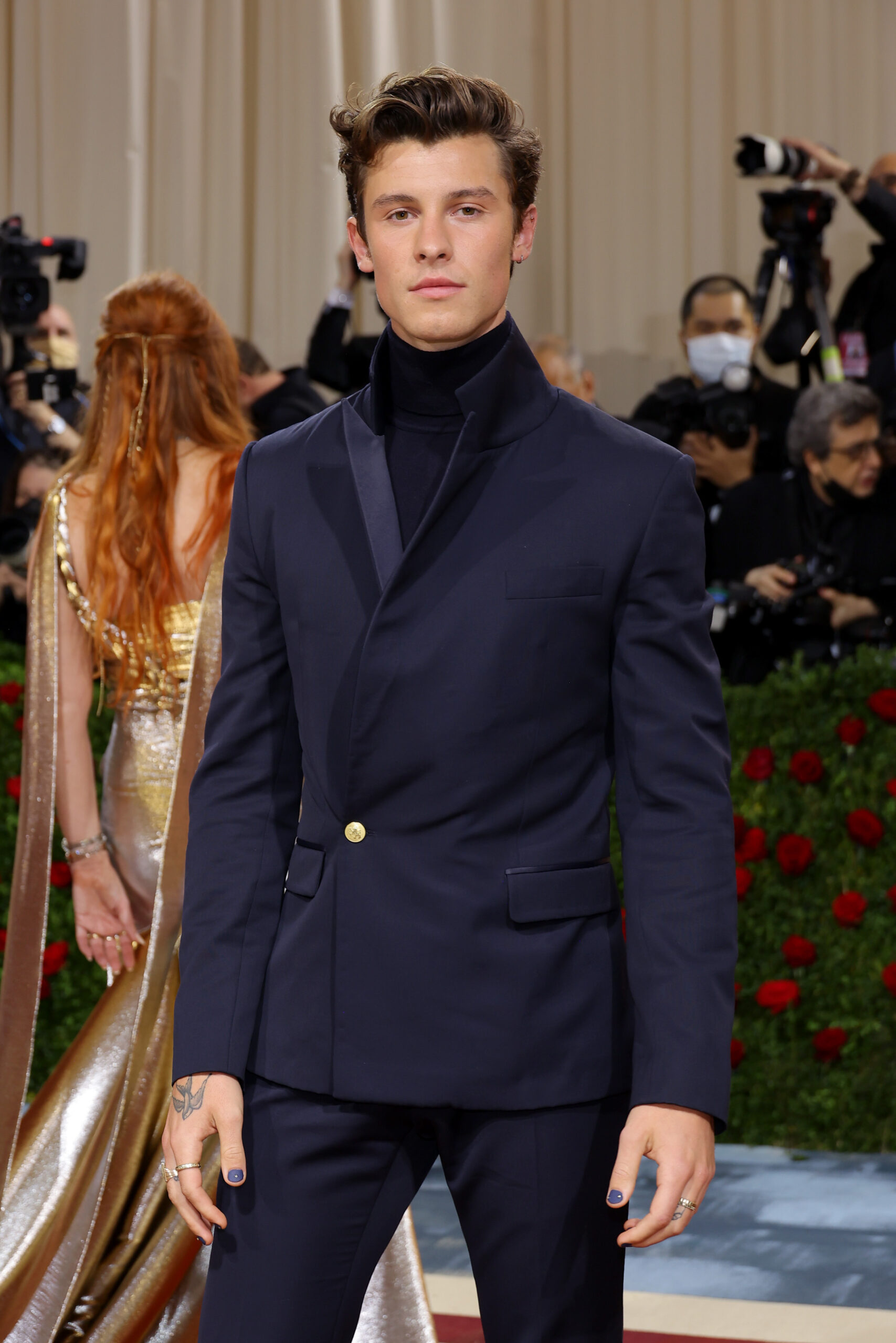 Shawn Mendes wears TOMMY HILFIGER to The 2022 Met Gala Celebrating &quot;In America: An Anthology of Fashion&quot; 