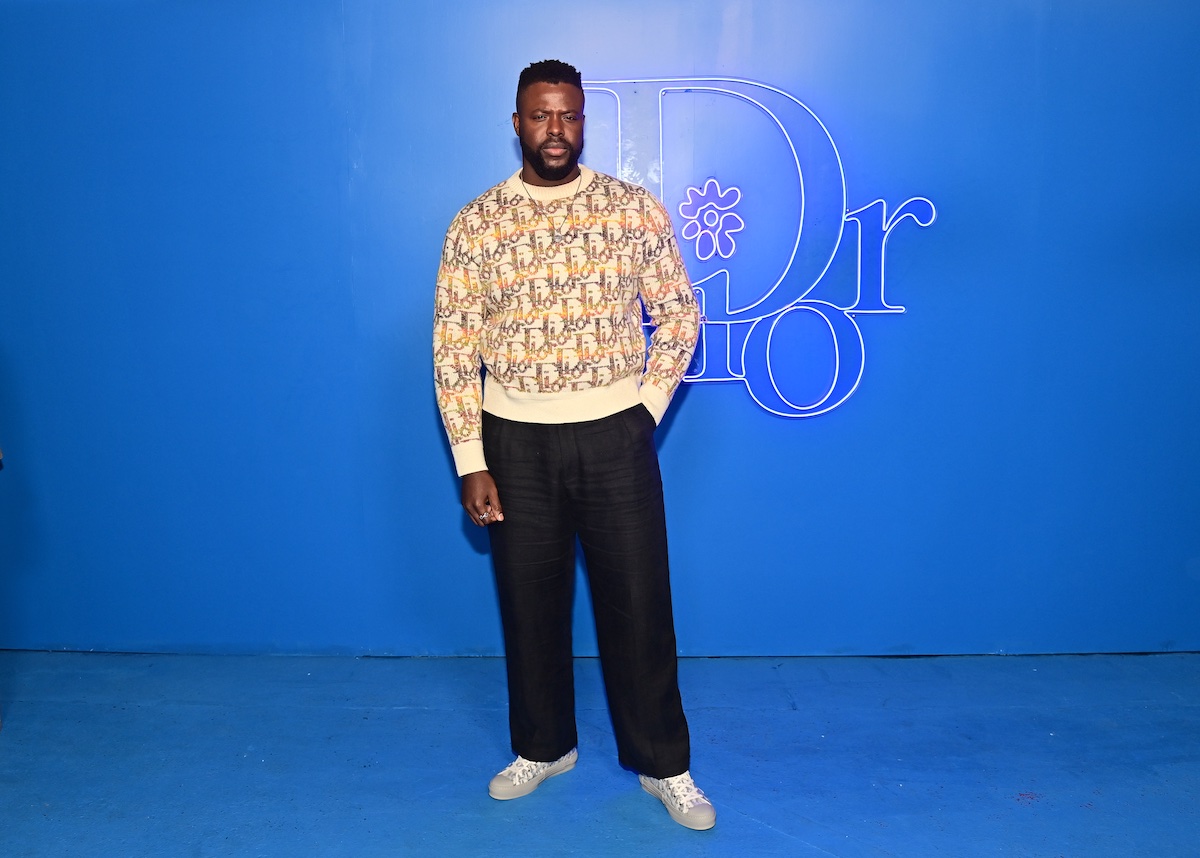 WINSTON DUKE dior spring 2023