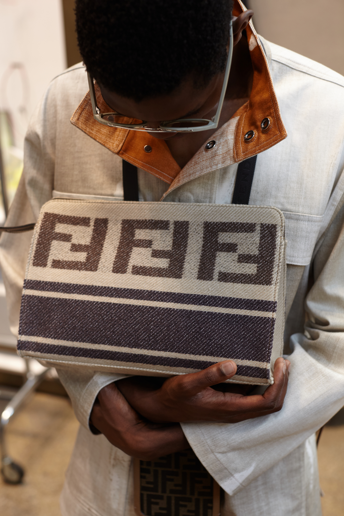 FENDI mens ss23 backstage