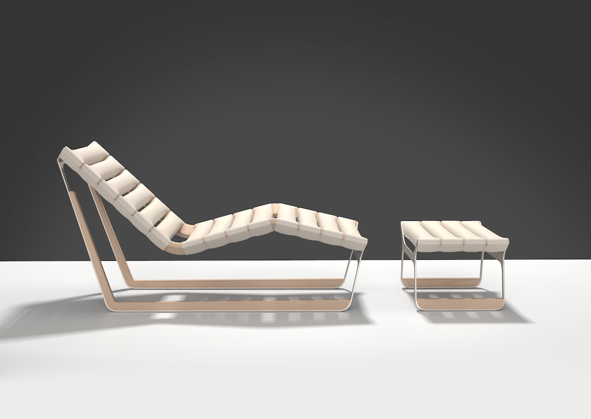 Louis Vuitton Objets Nomades in Milan, Atelier Oï Lounge Chair