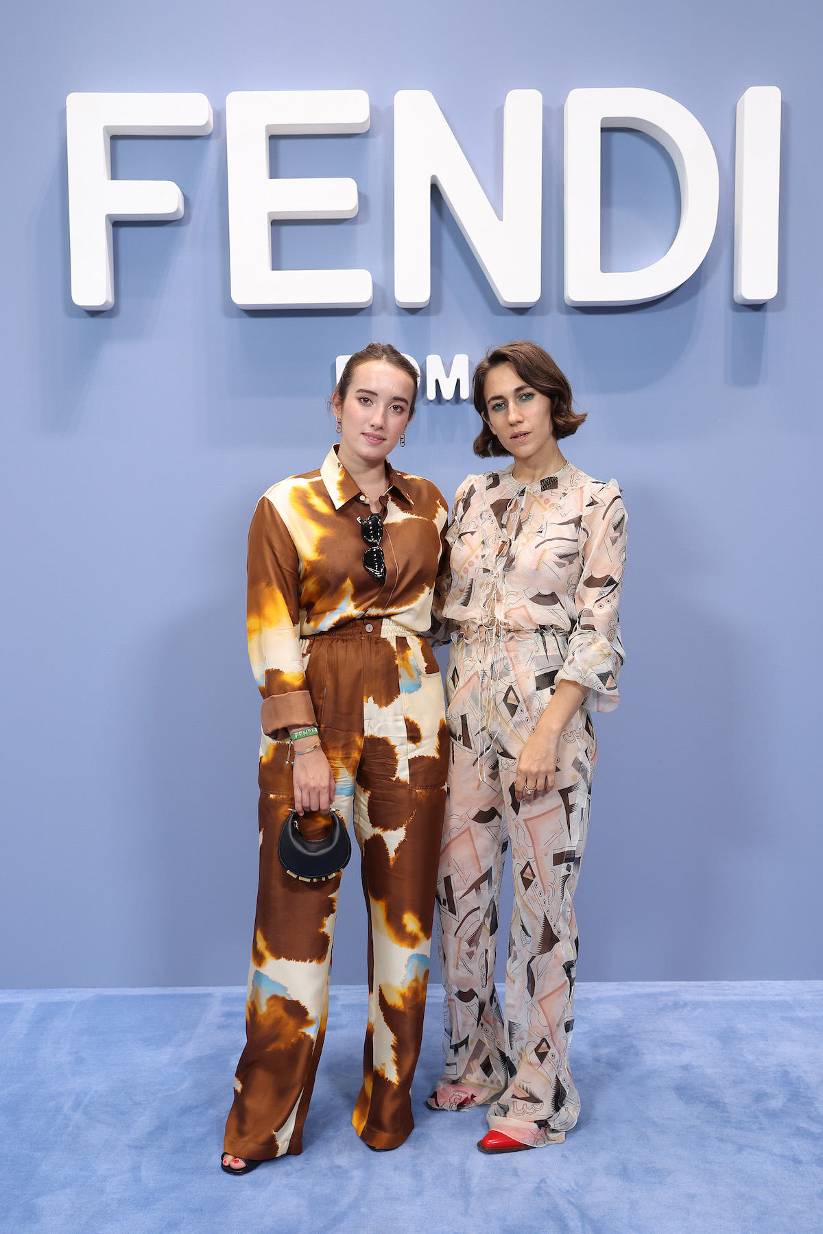 Leonetta Luciano Fendi and Delfina Delettrez-Fendi 