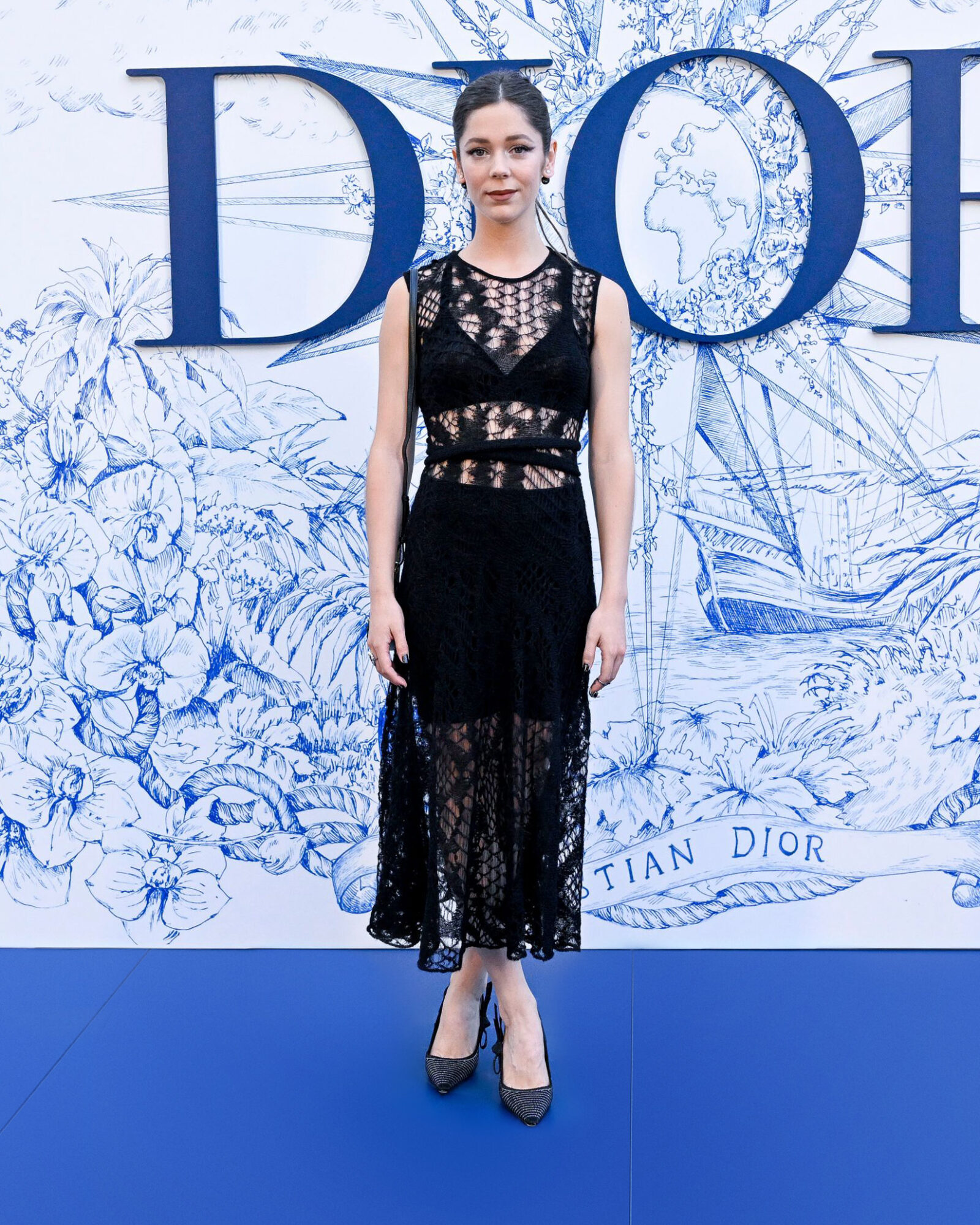 SEVILLE, SPAIN - JUNE 16: Georgina Amoros attends &quot;Crucero Collection&quot; fashion show presentation by Dior at Plaza de España on June 16, 2022 in Seville, Spain. (Photo by Carlos Alvarez/Getty Images for Dior)