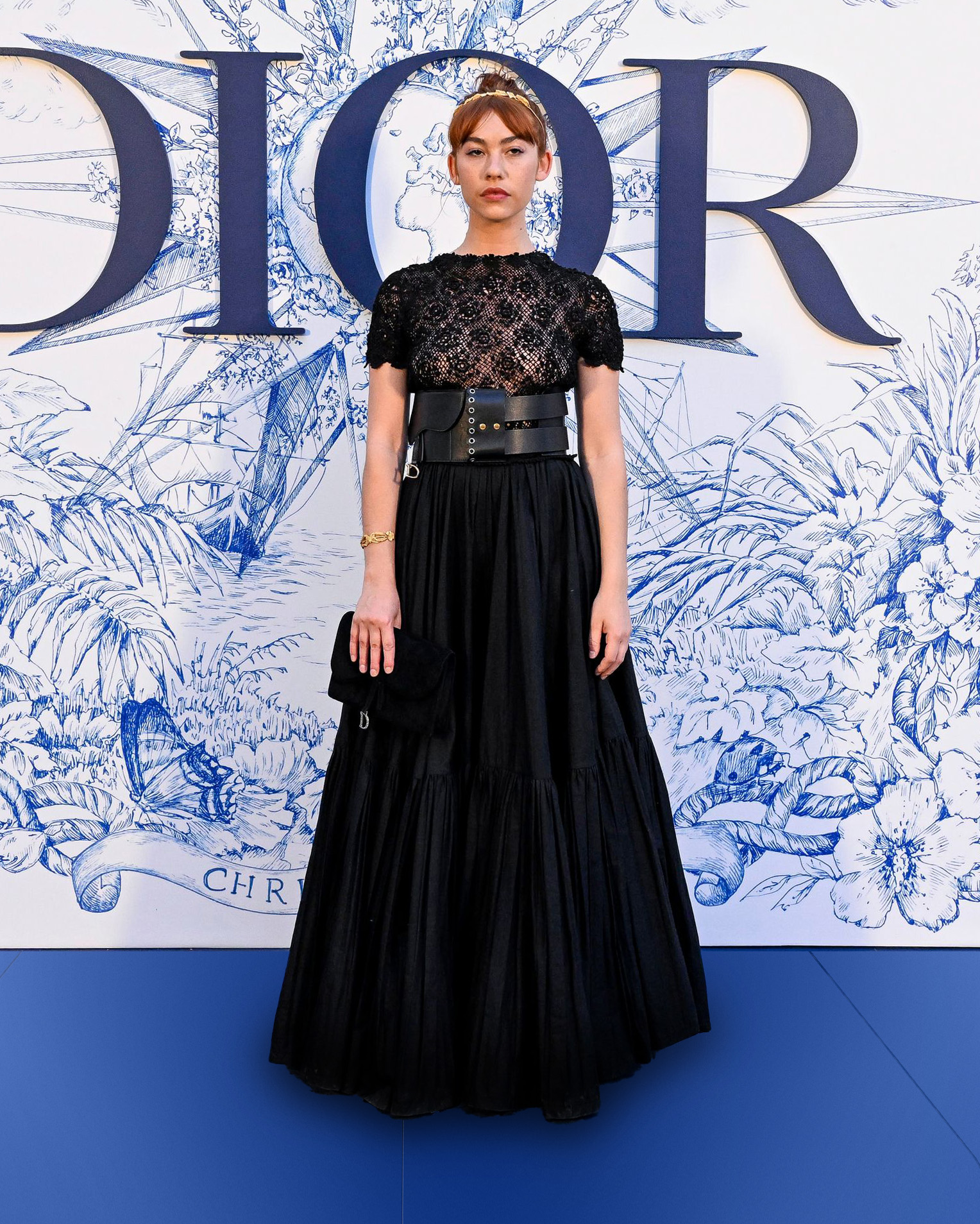 SEVILLE, SPAIN - JUNE 16: Greta Fernandez attends &quot;Crucero Collection&quot; fashion show presentation by Dior at Plaza de España on June 16, 2022 in Seville, Spain. (Photo by Carlos Alvarez/Getty Images for Dior)