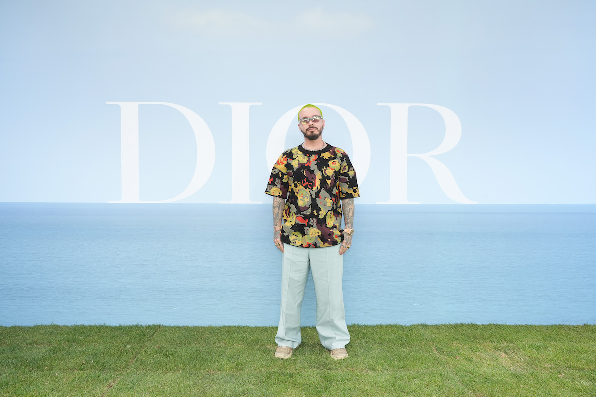 J Balvin attends the Dior Homme 