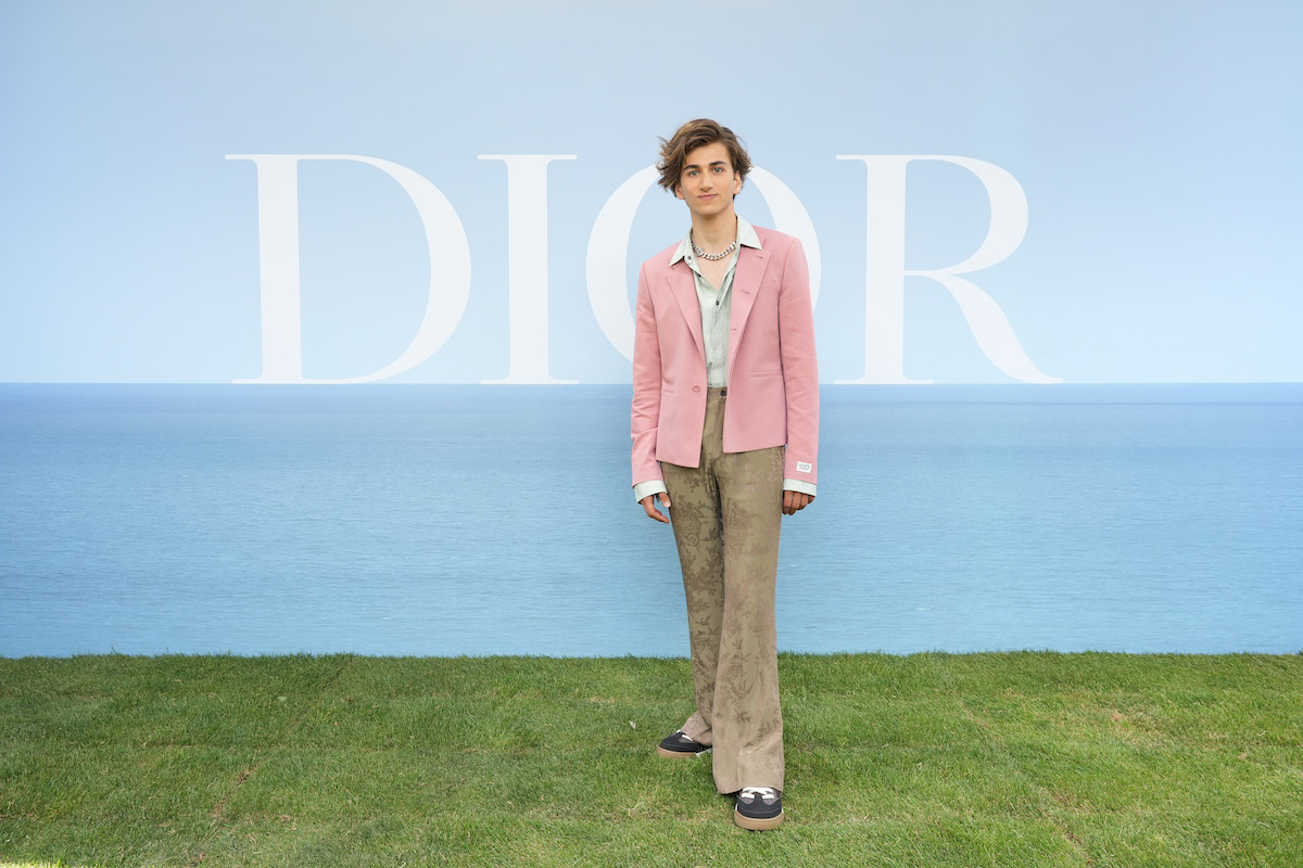 Sebastian Croft attends the Dior Homme