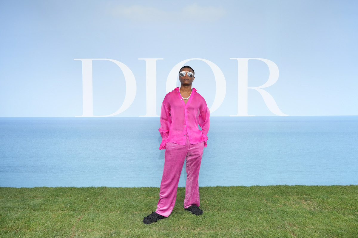 Younes Bendjima attends the Dior Homme