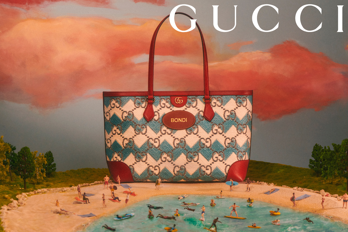 Gucci resort 2023 campaign bondi