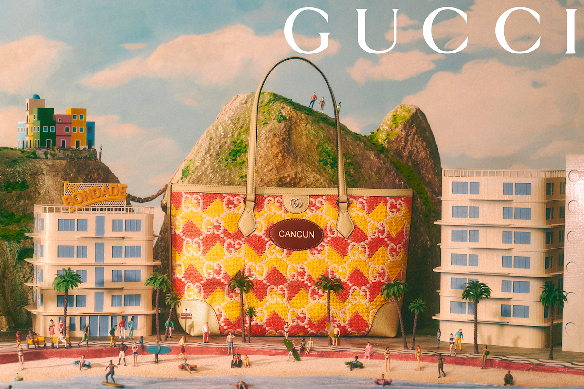 Gucci resort 2023 campaign cancun