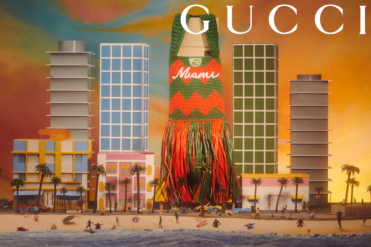 Gucci resort 2023 campaign miami