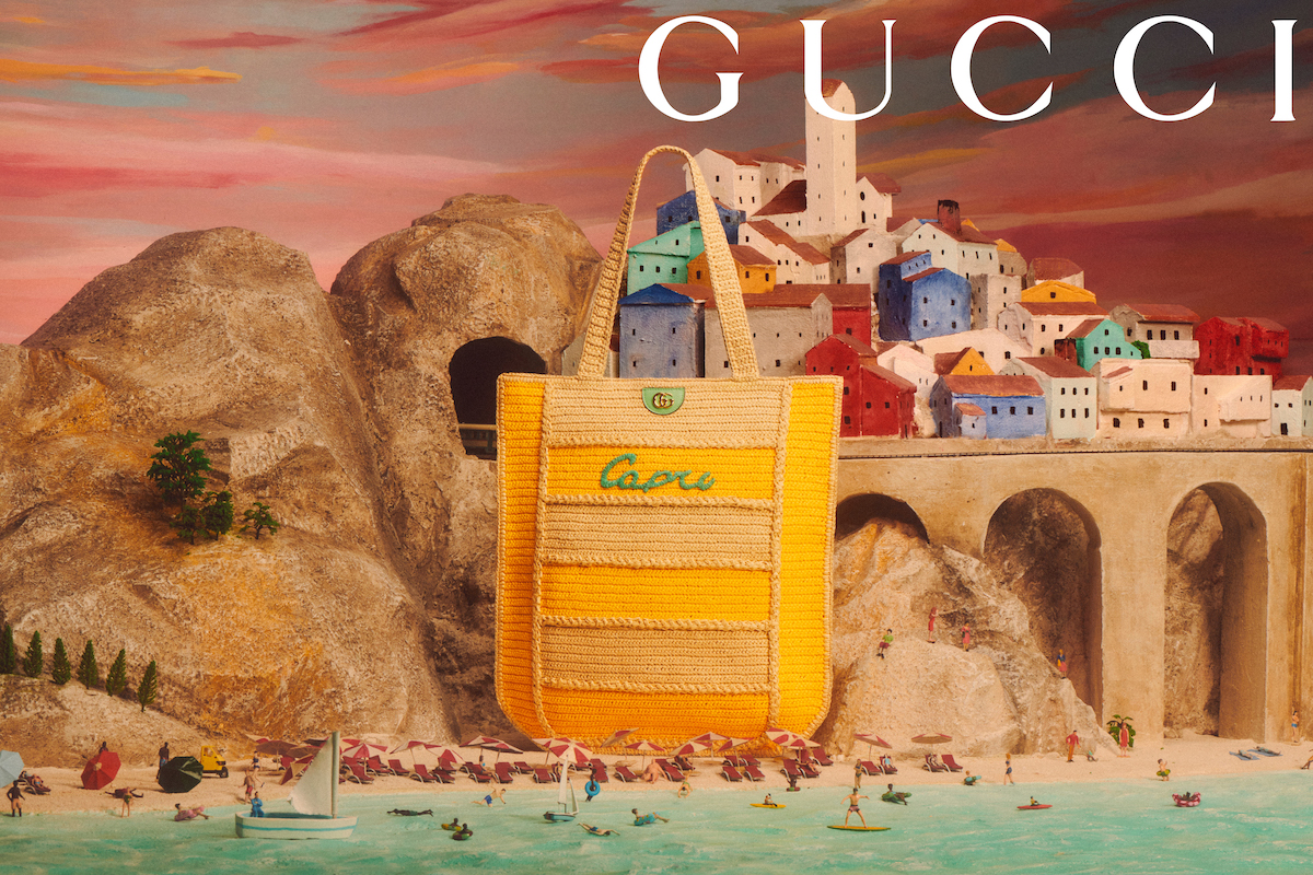 Gucci resort 2023 campaign capri