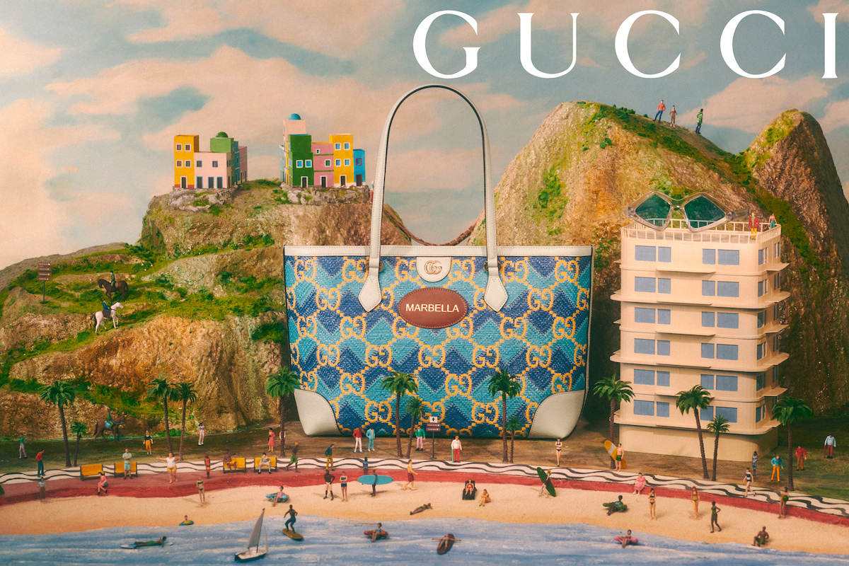 Gucci resort 2023 campaign marbella
