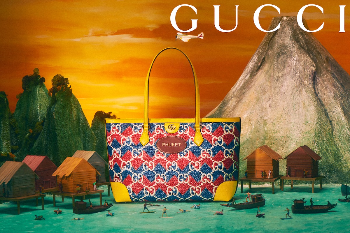 Gucci resort 2023 campaign phuket