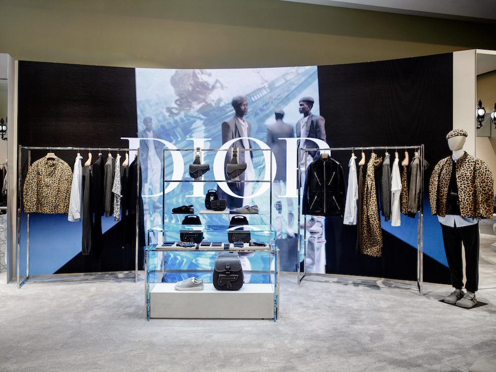 Dior Men Winter 2022 Pop-Up on Rodeo Drive, Beverly Hills, California