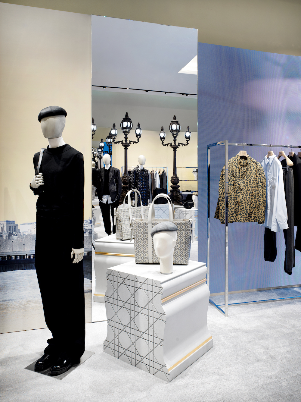 Dior Men Winter 2022 Pop-Up on Rodeo Drive, Beverly Hills, California