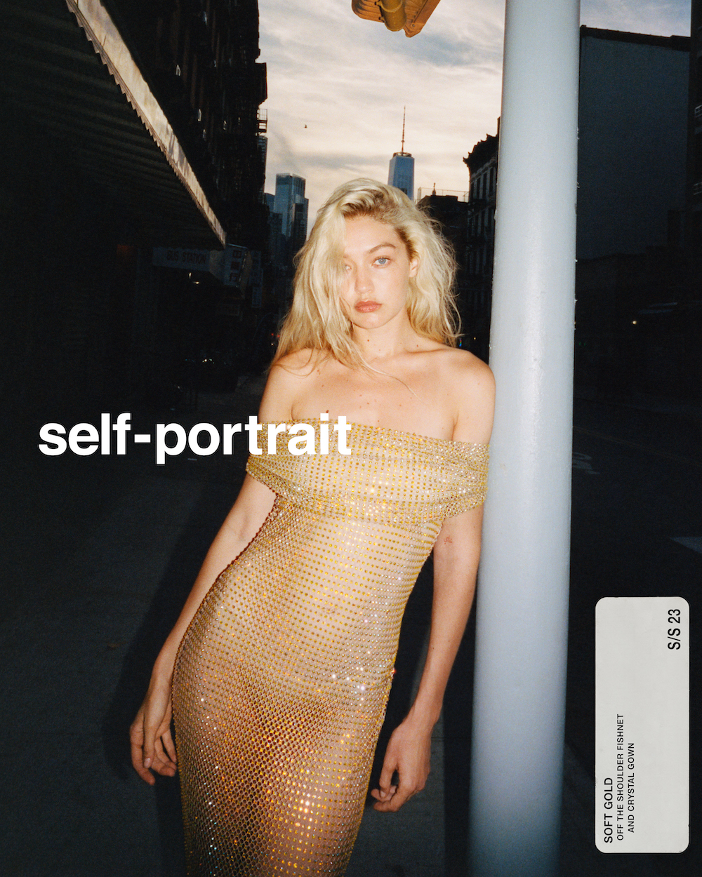 Gigi Hadid for self-portrait SS23