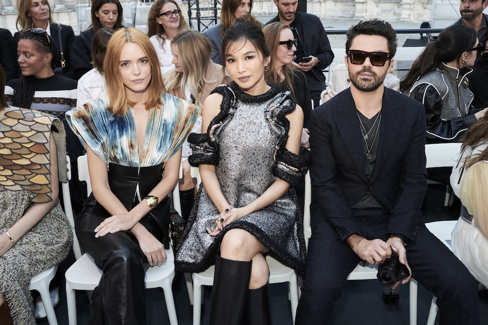 STACY MARTIN, GEMMA CHAN AND DOMINIC COOPER