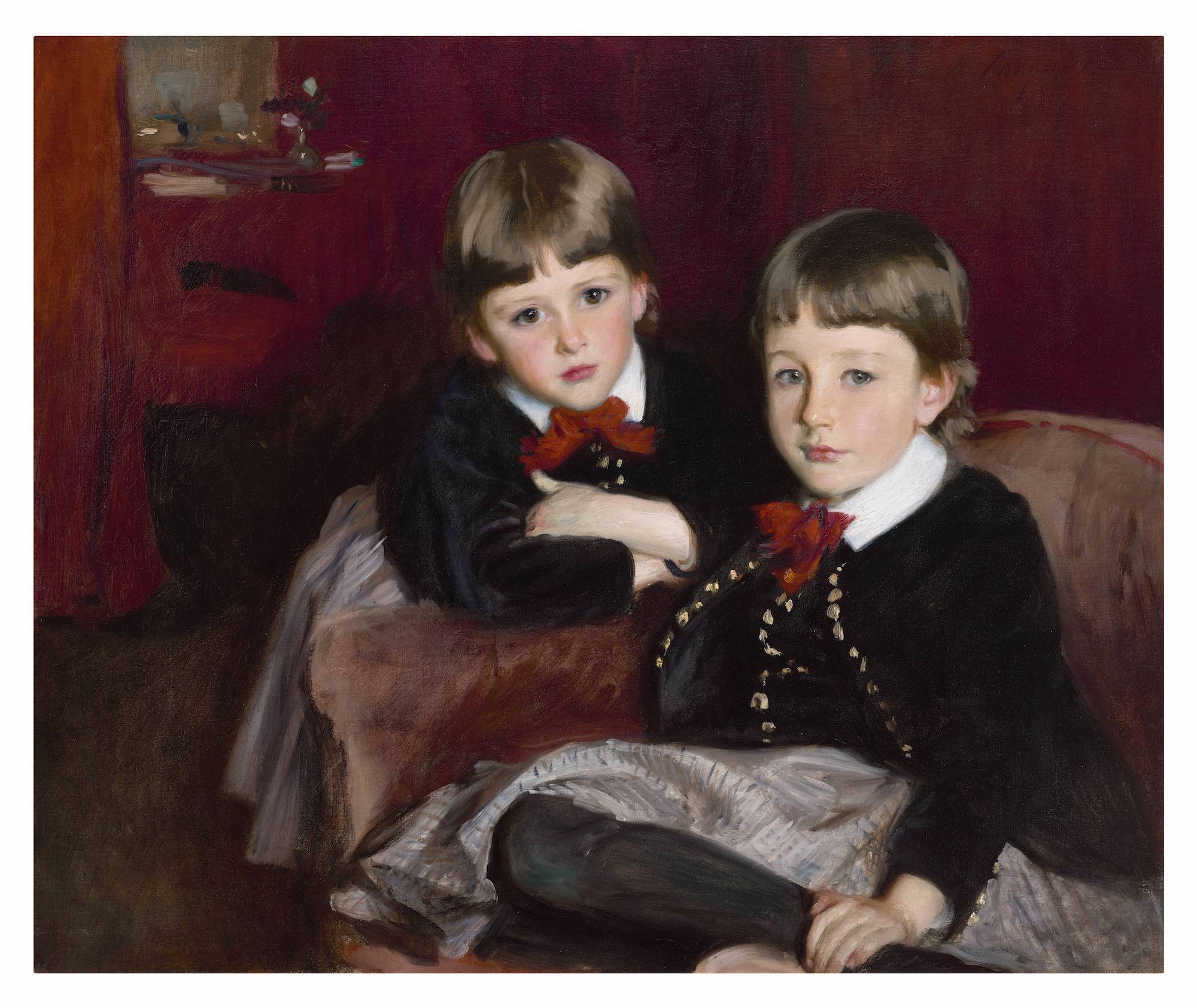 The Sons of Mrs. Malcolm Forbes, 1887-88, John Singer Sargent, oil on canvas, The Fayez S. Sarofim Collection.