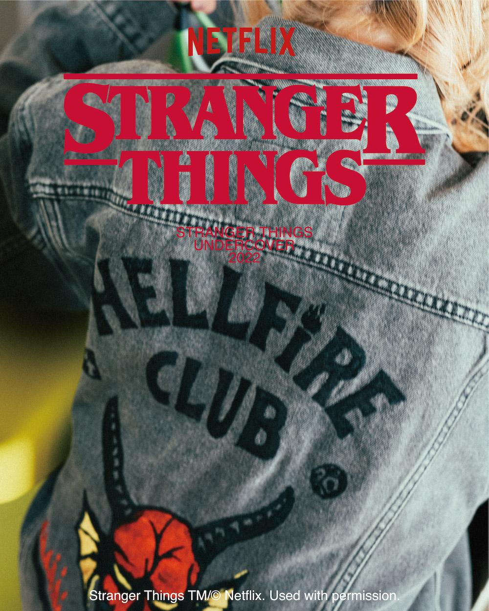 UNDERCOVER and Stranger Things released a limited-edition collection inspired by the Hellfire Club