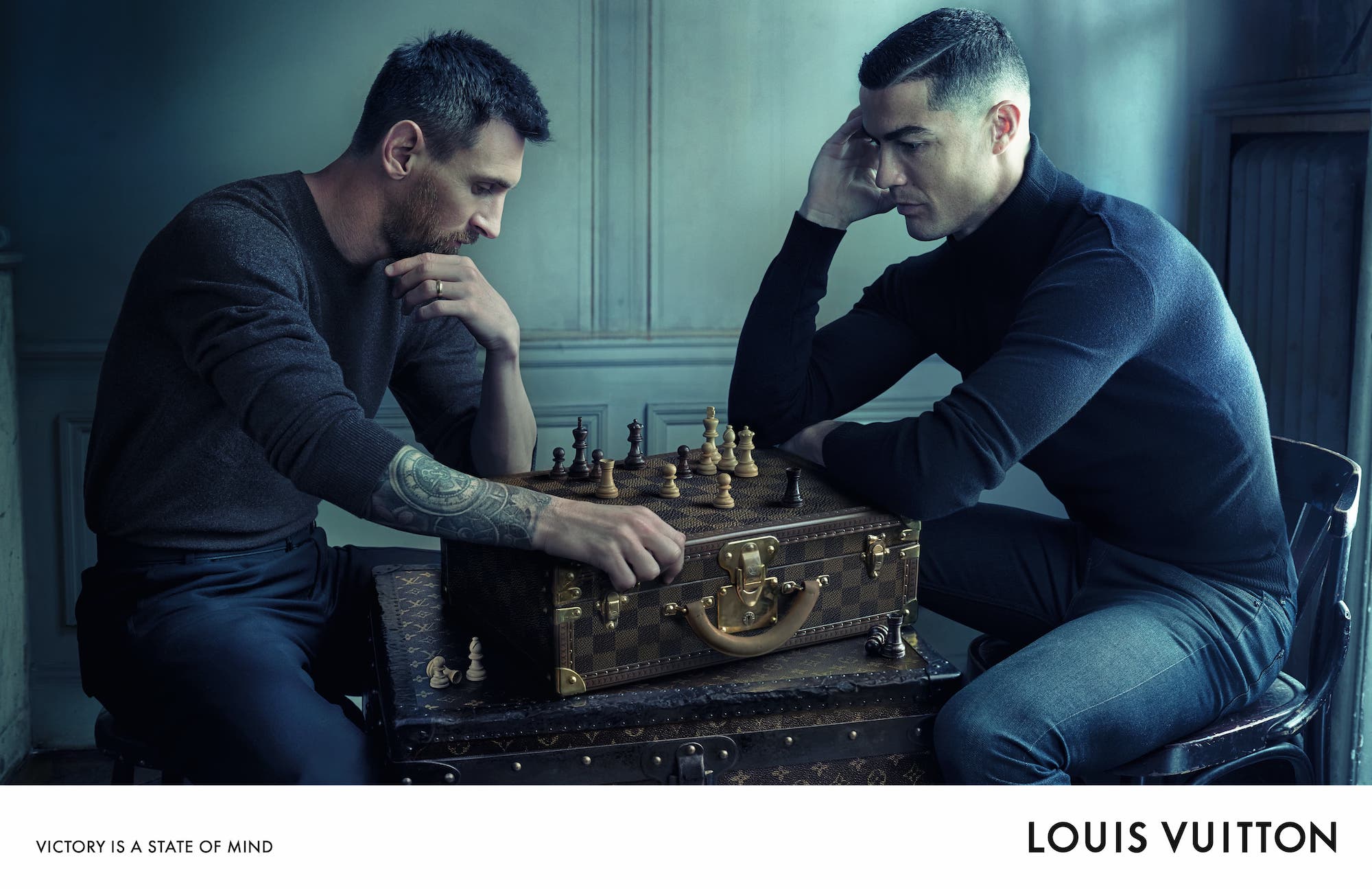 Louis Vuitton unveils new campaign starring Lionel Messi and Cristiano Ronaldo