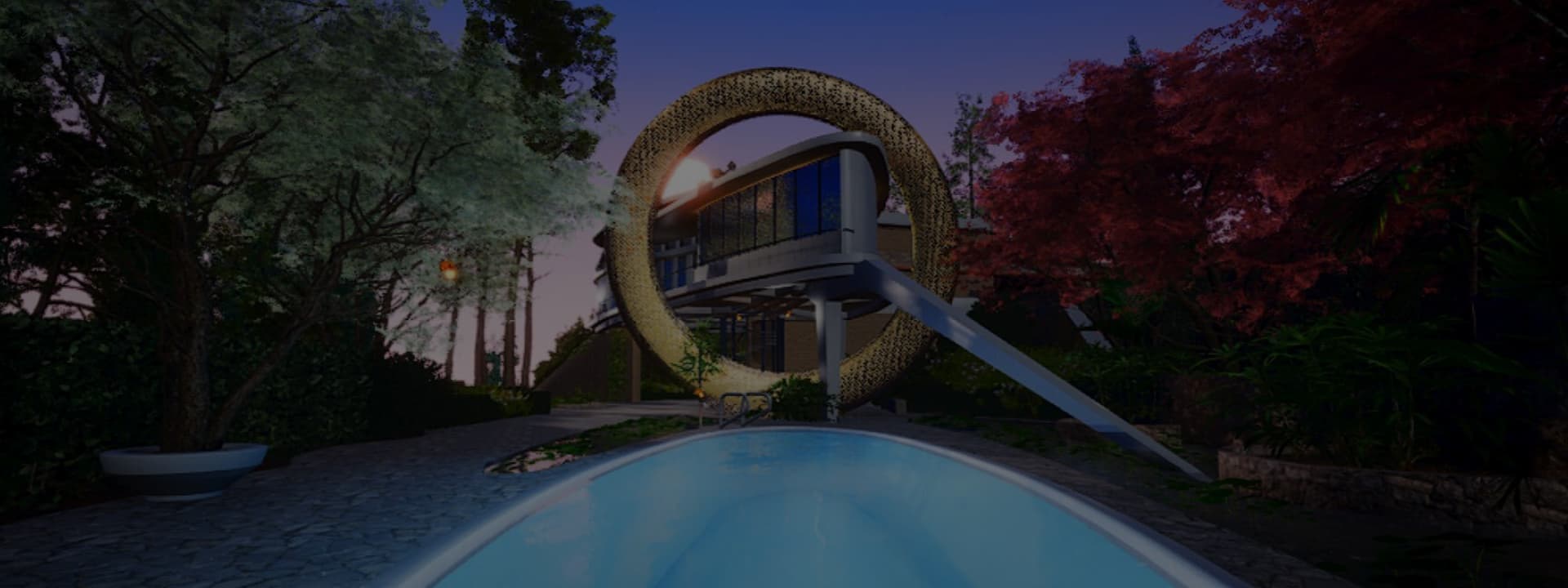 Balmain unveils a metaverse mansion Villa Balmain in the metaverse designed by Alexandre Arrechea at Miami Art Basel