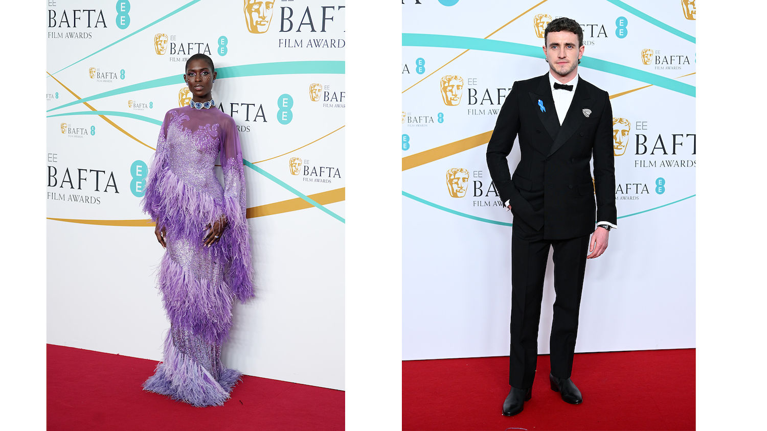 Stars in Gucci at the BAFTA
