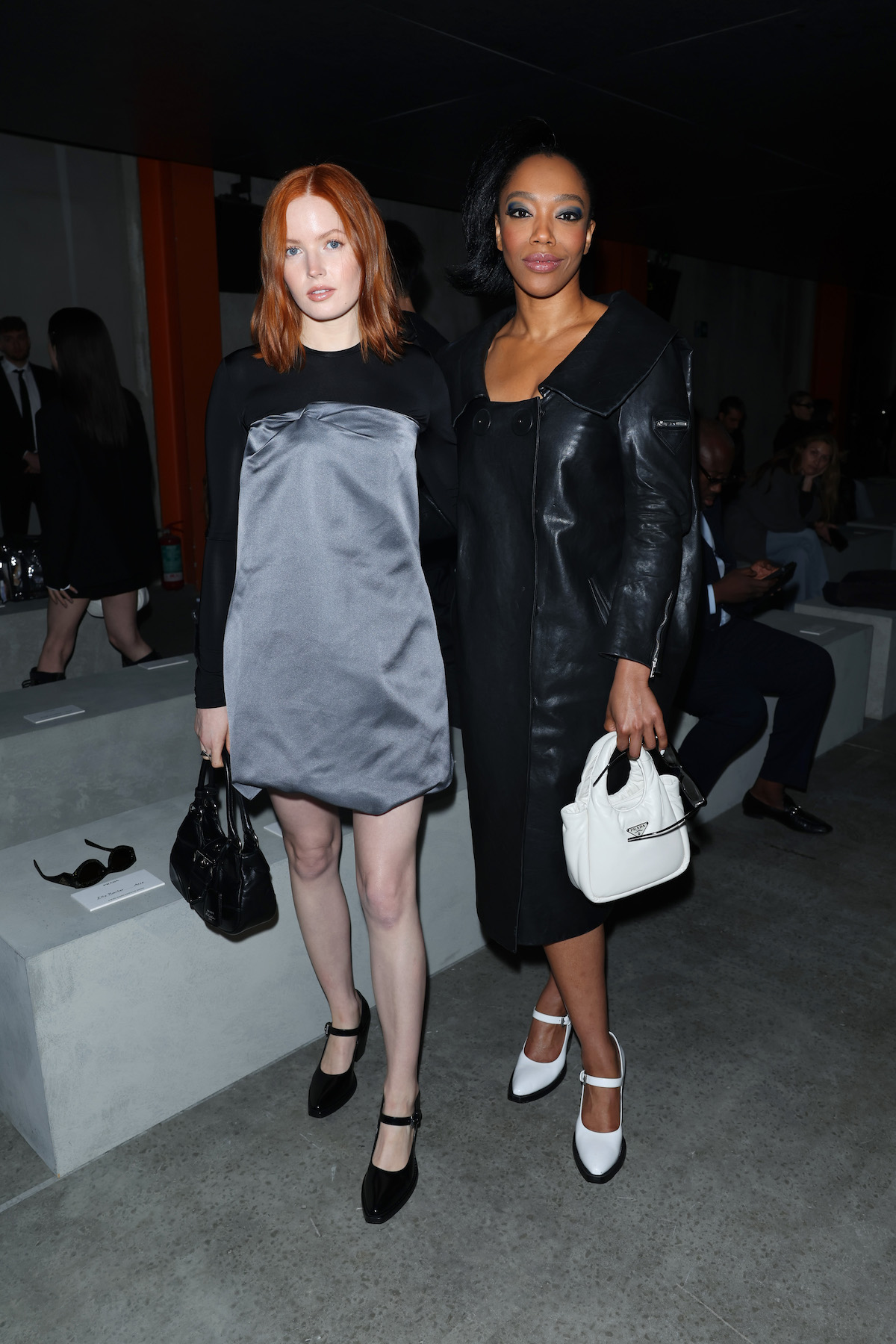 Ellie Bamber and Naomi Ackie