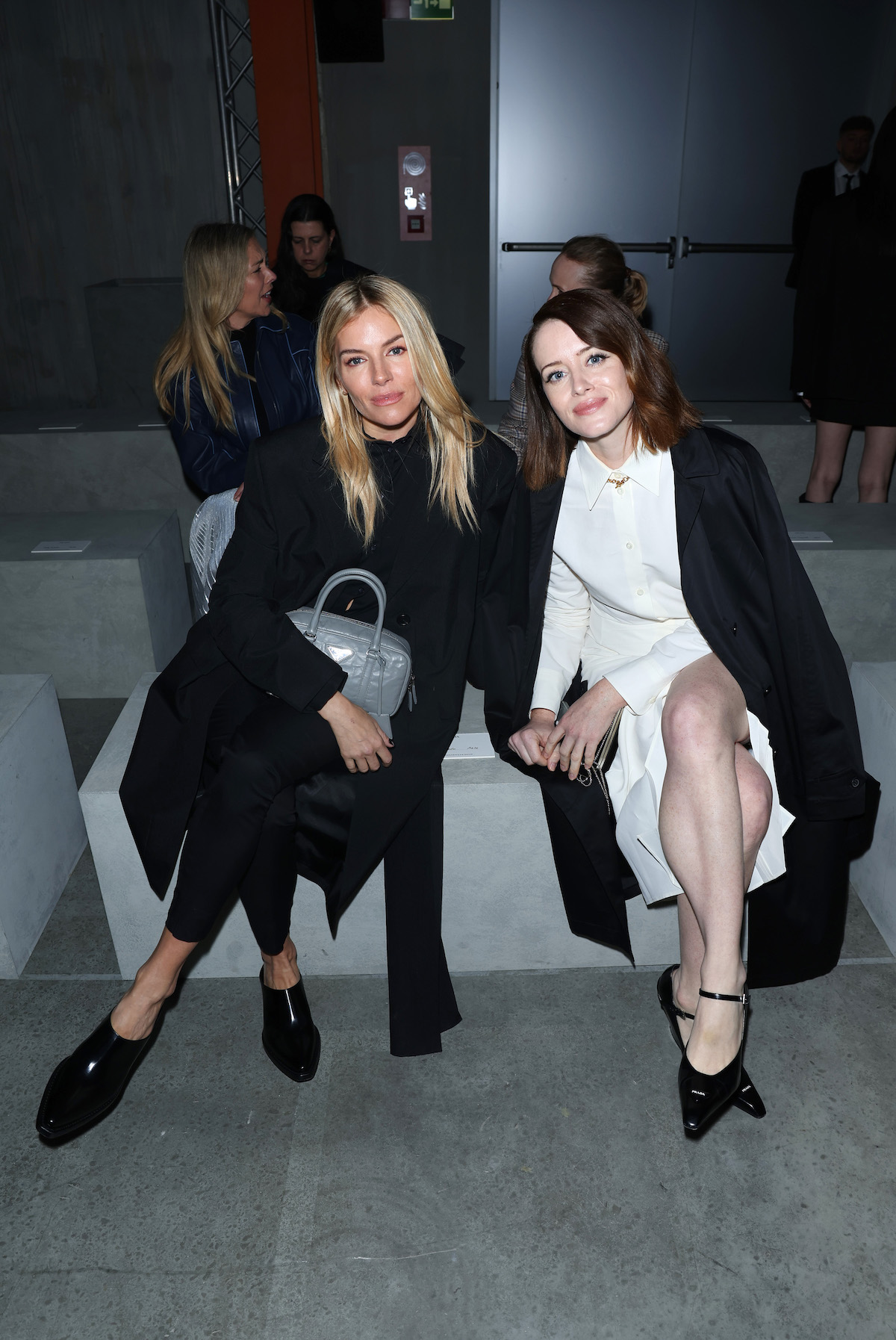 Sienna Miller and Claire Foy