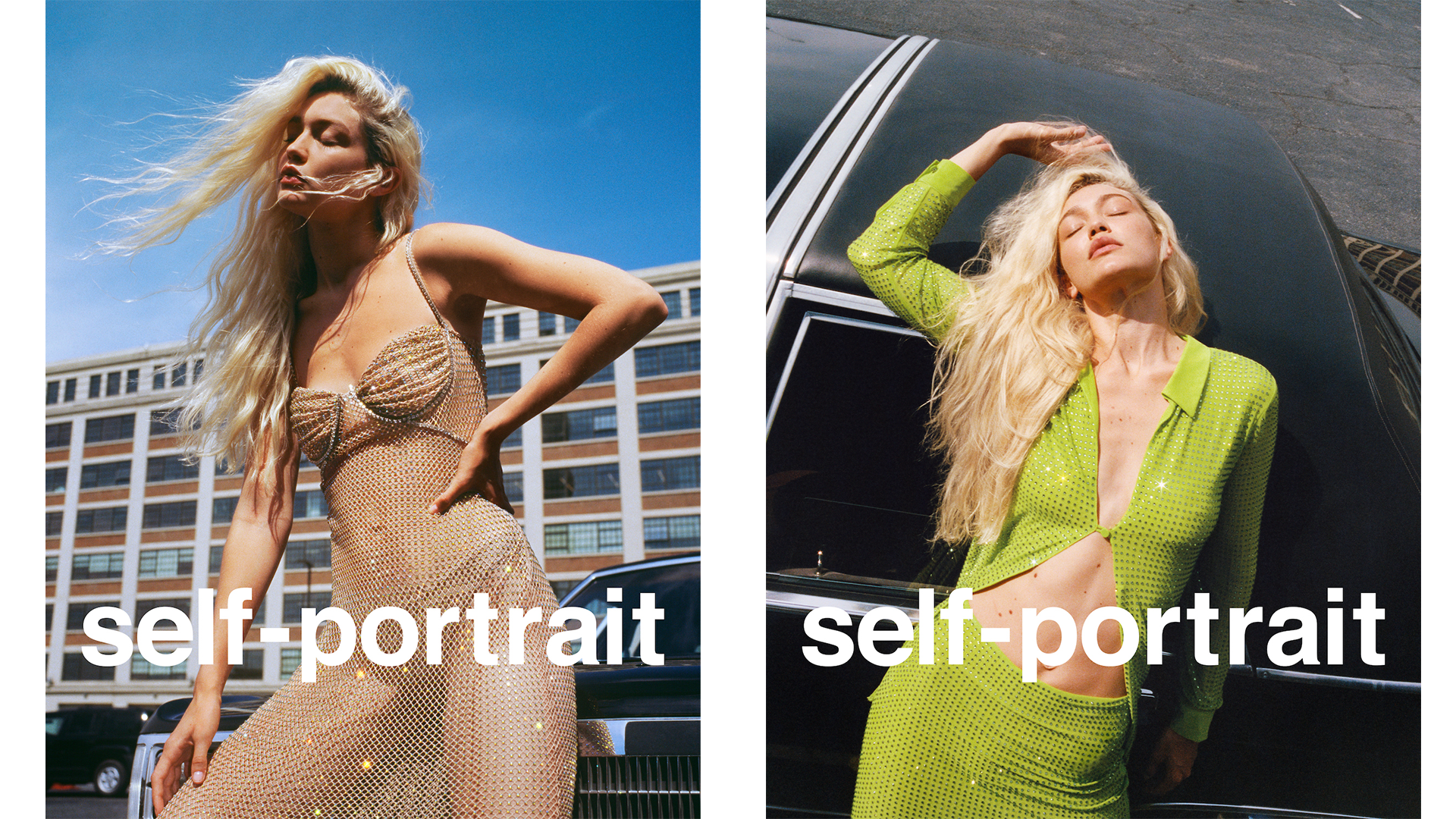 self-portrait unveils its spring summer 2023 campaign starring Gigi Hadid