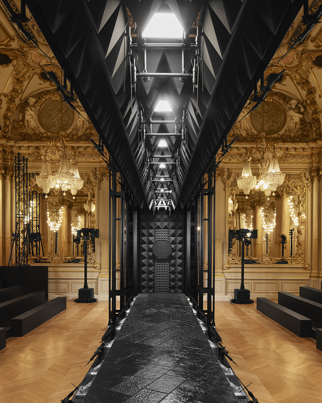 Louis Vuitton women's FW23 show space