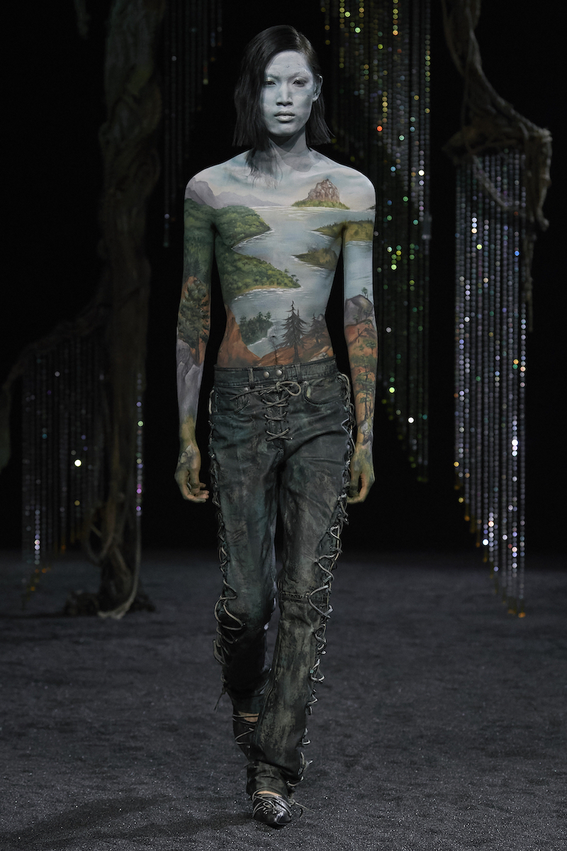 Acne Studios FW23 Body Paint