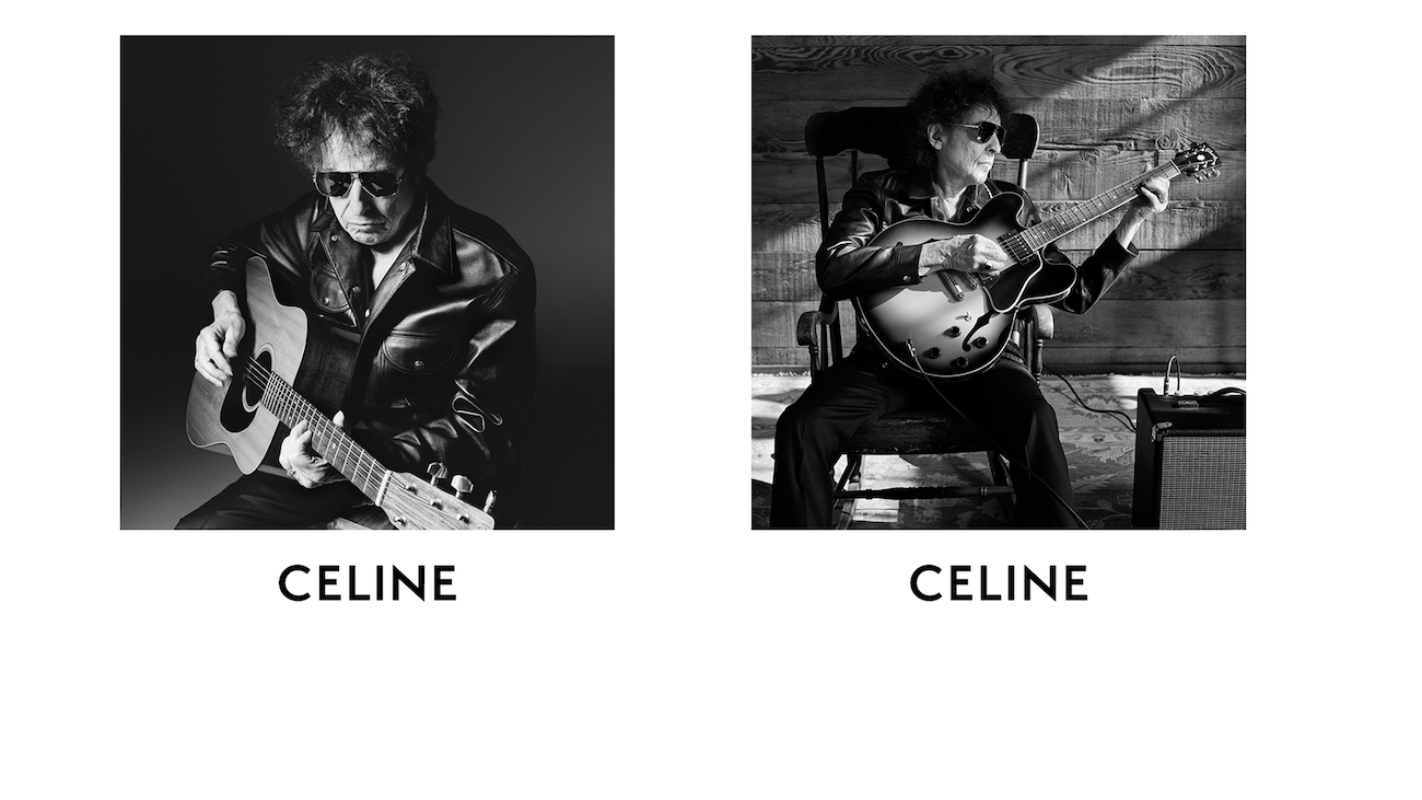 Hedi Slimane photographs Bob Dylan for the latest ‘Portrait of a Musician’ series for Celine Homme