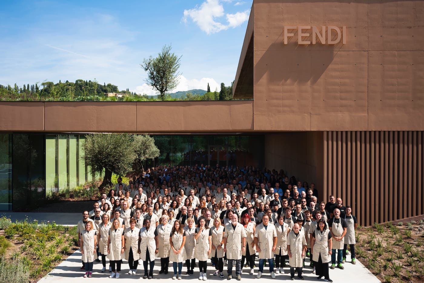 FENDI Factory for leathergoods and FENDI Artisans Capannuccia Tuscany