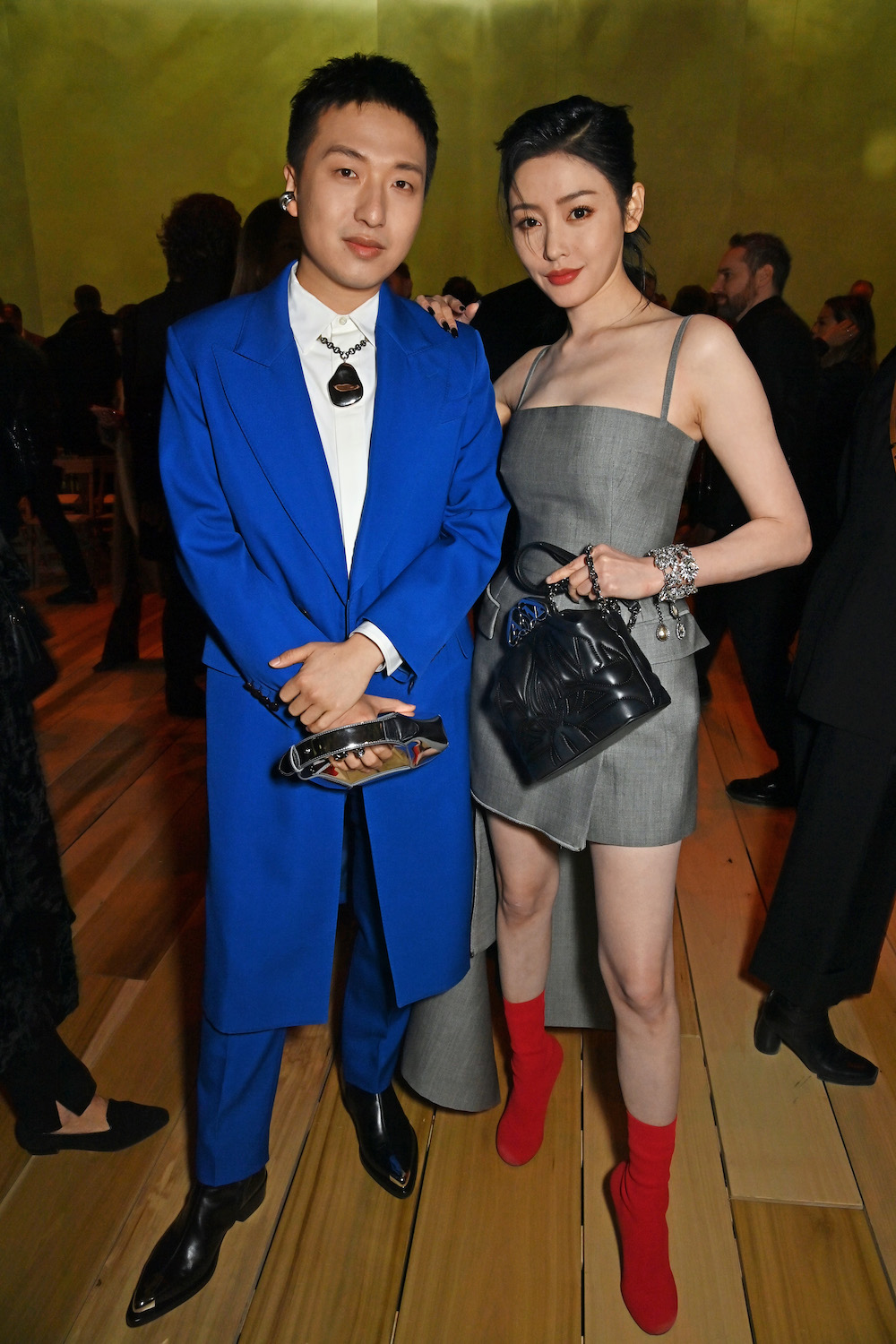 Mr Bags and Zhang Tian'ai 