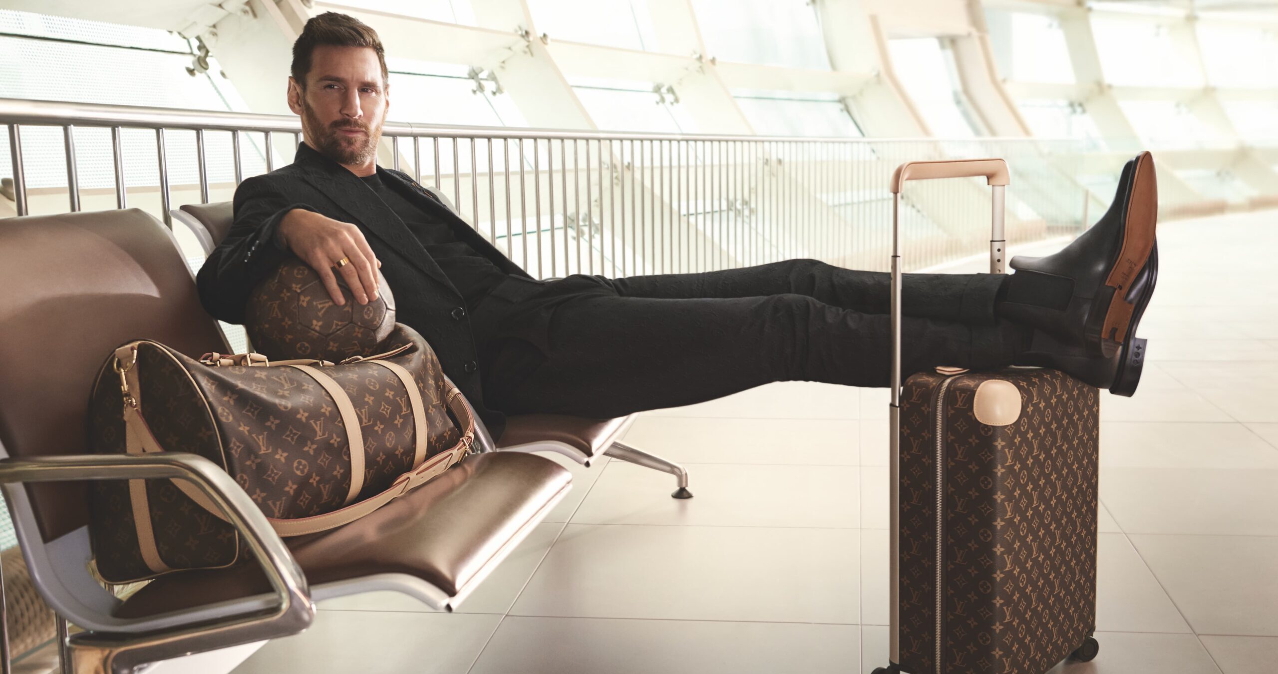 Lionel Messi stars in the new Louis Vuitton “Horizons never end” travel campaign