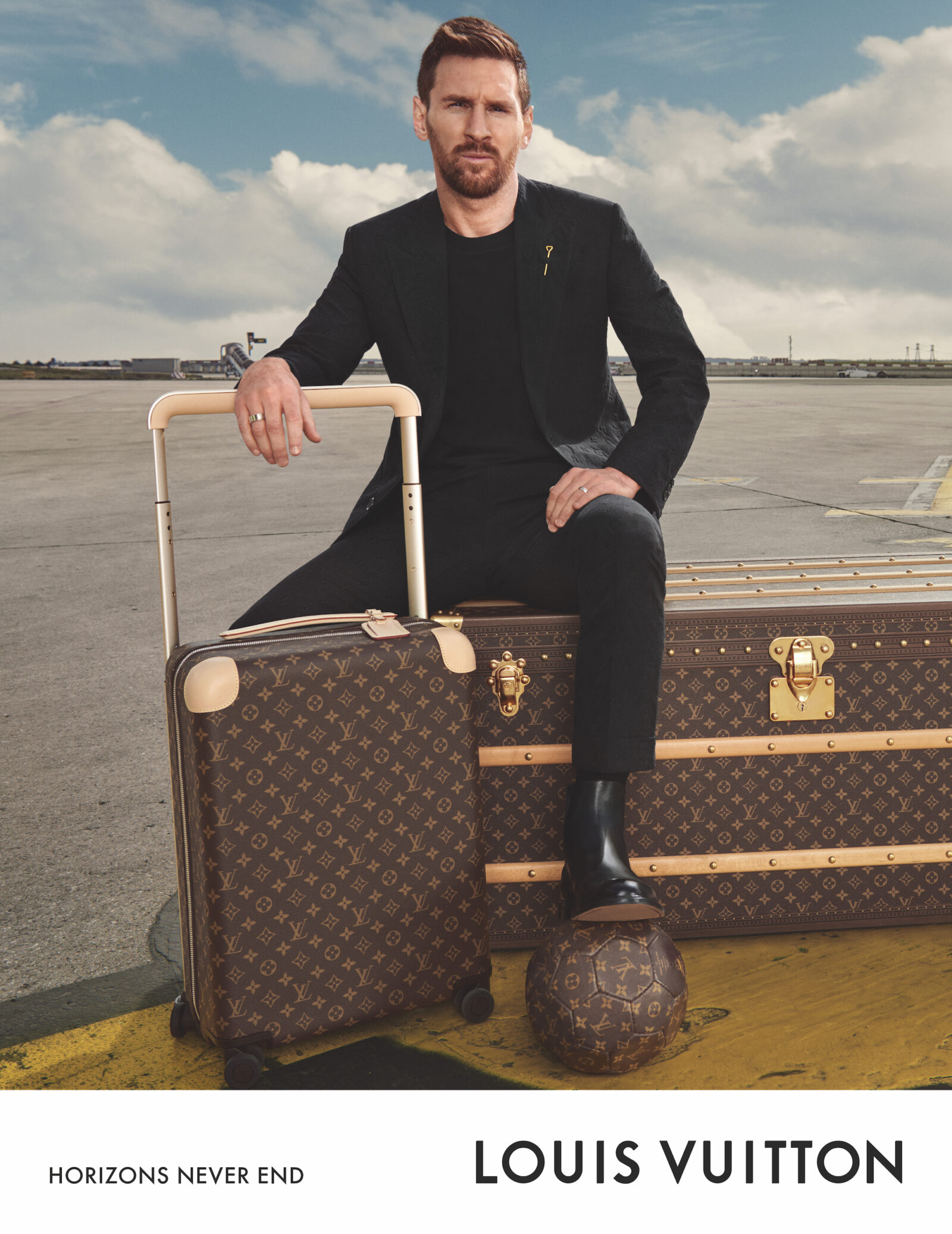 LOUIS VUITTON HORIZONS NEVER END LIONEL MESSI