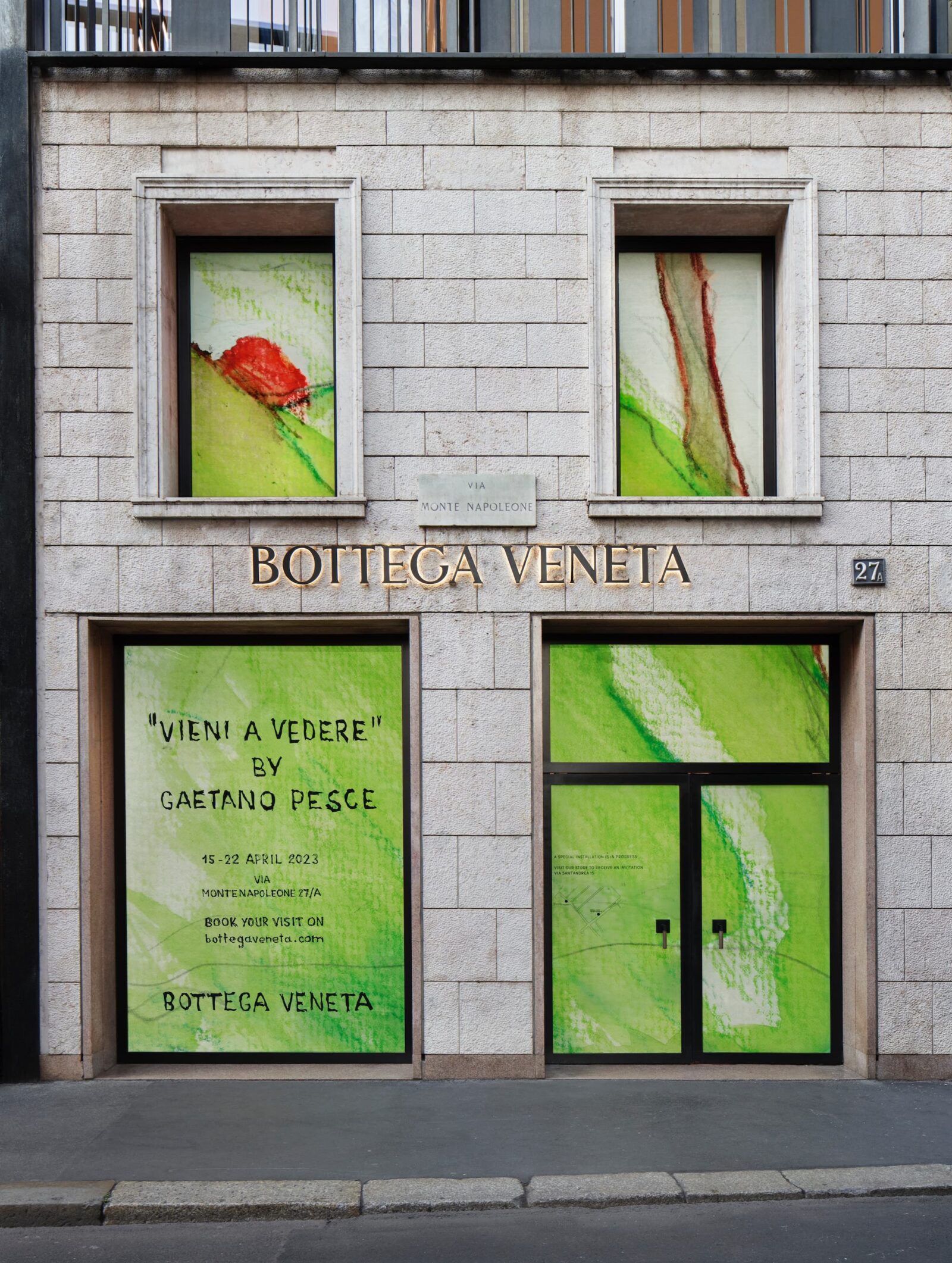 Bottega Veneta, Milan boutique