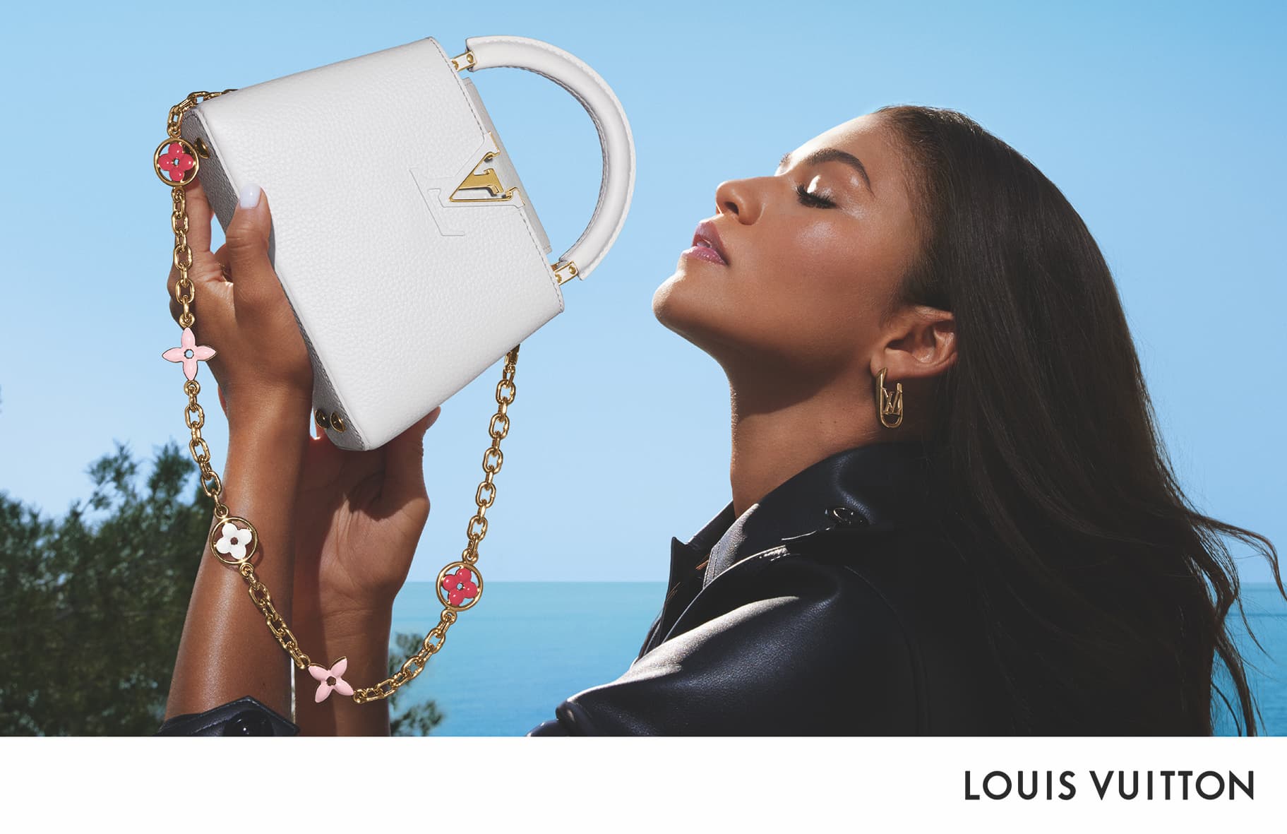 Zendaya is the newest Louis Vuitton Ambassador and face of the Capucines Bag