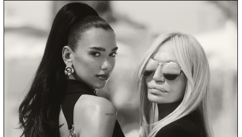 Dua Lipa, Donatella Versace