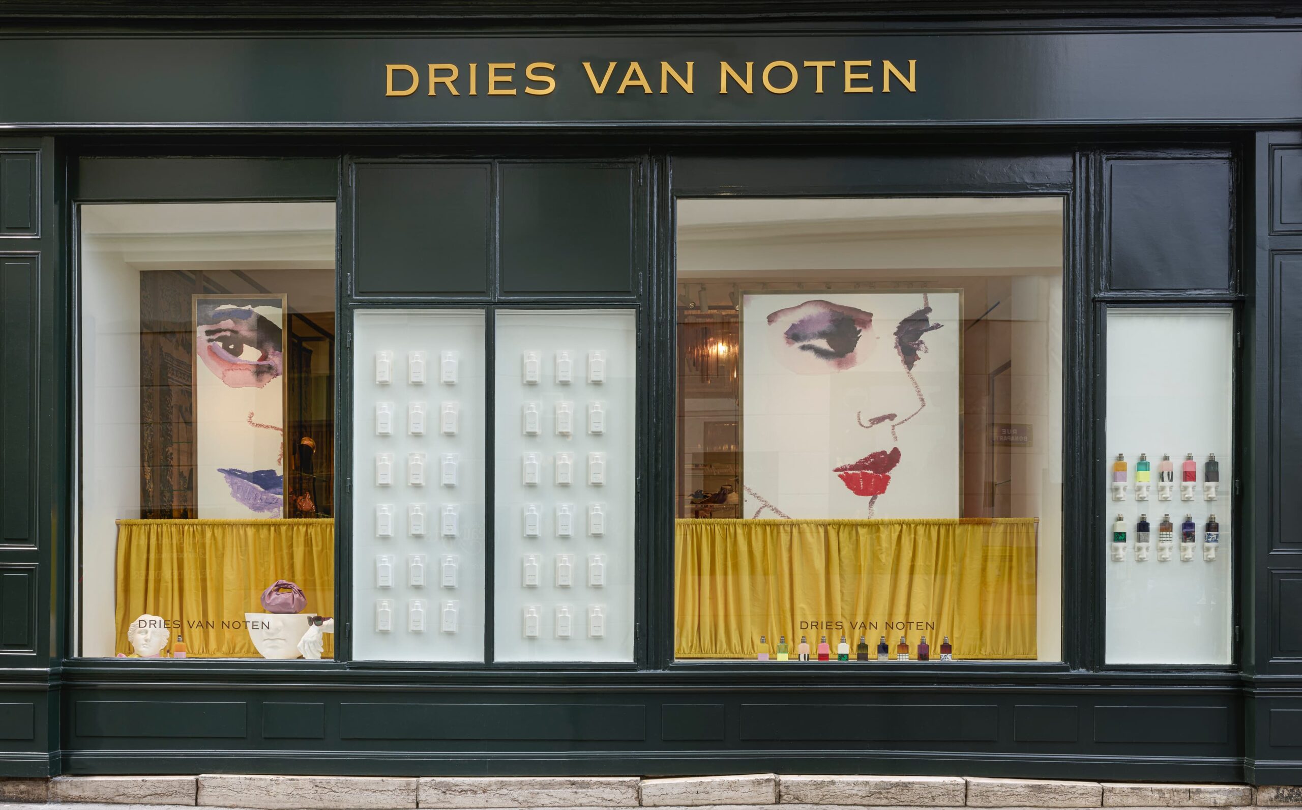 Dries Van Noten Unveils new Paris store at Galerie Quai Malaquais, Celebrating Fragrance and Accessories