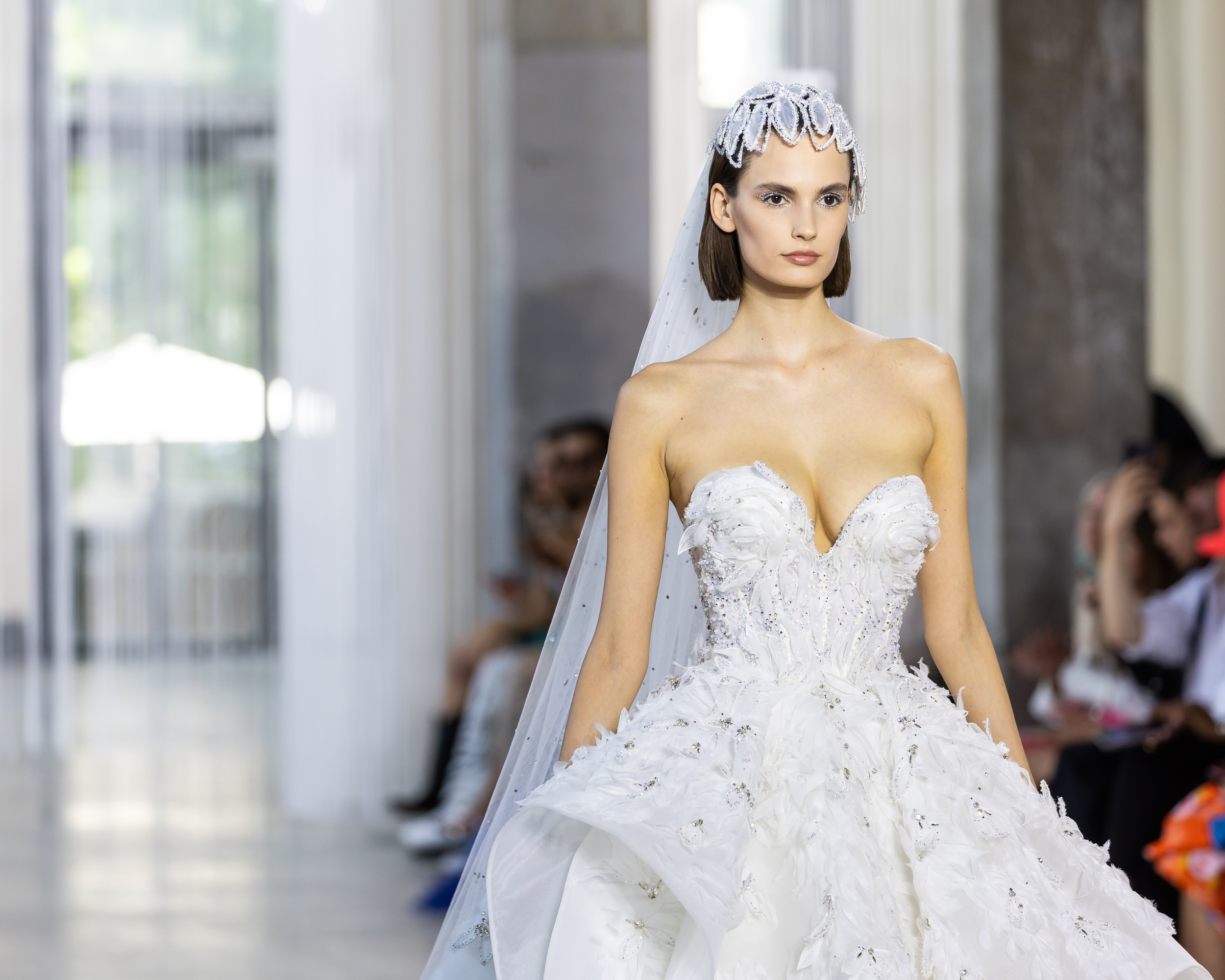 Tony Ward Presents An Enchanting Haute Couture Collection for Fall/Winter 2023-2024 at Paris Fashion Week